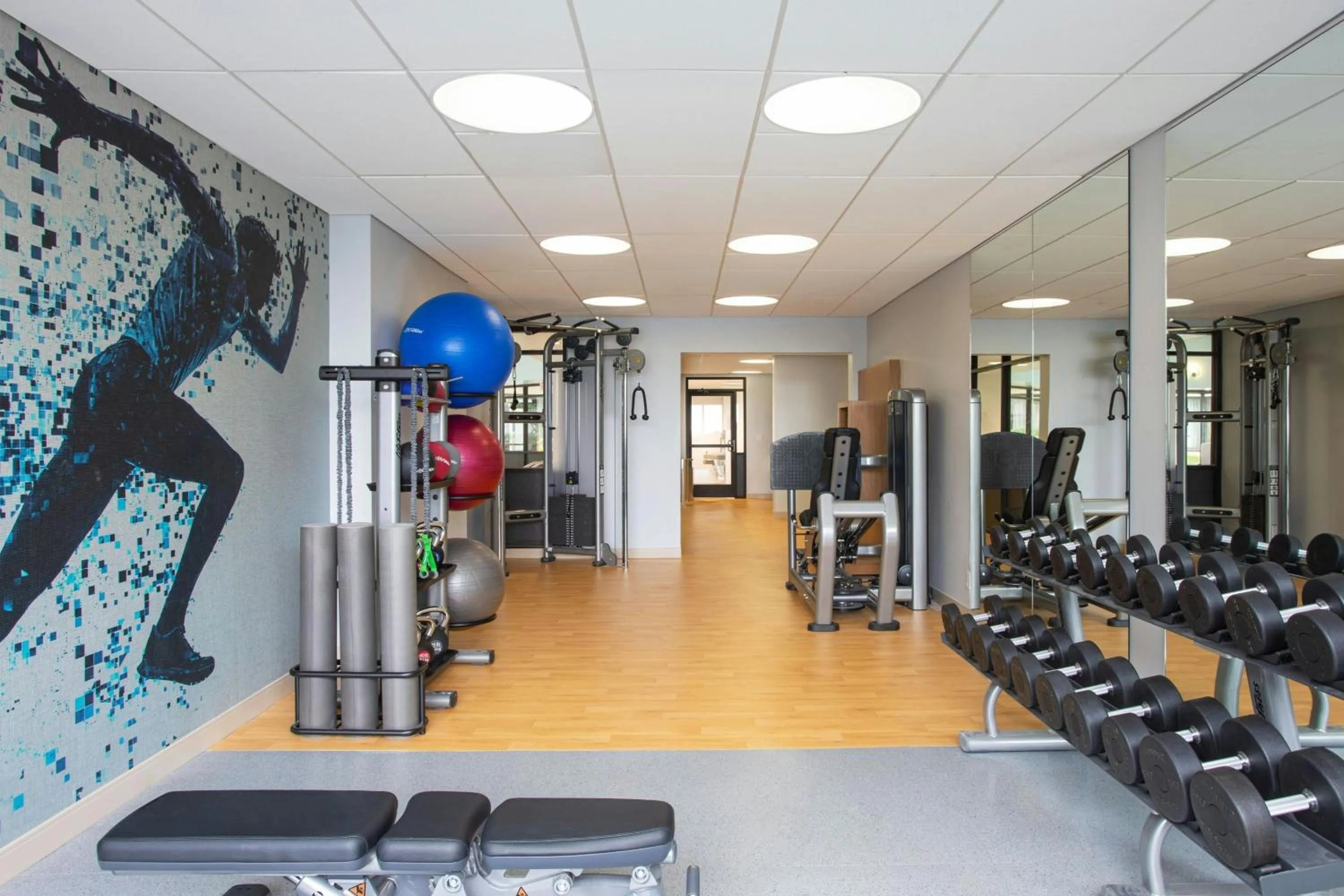Fitness centre/facilities in Portland Sheraton at Sable Oaks