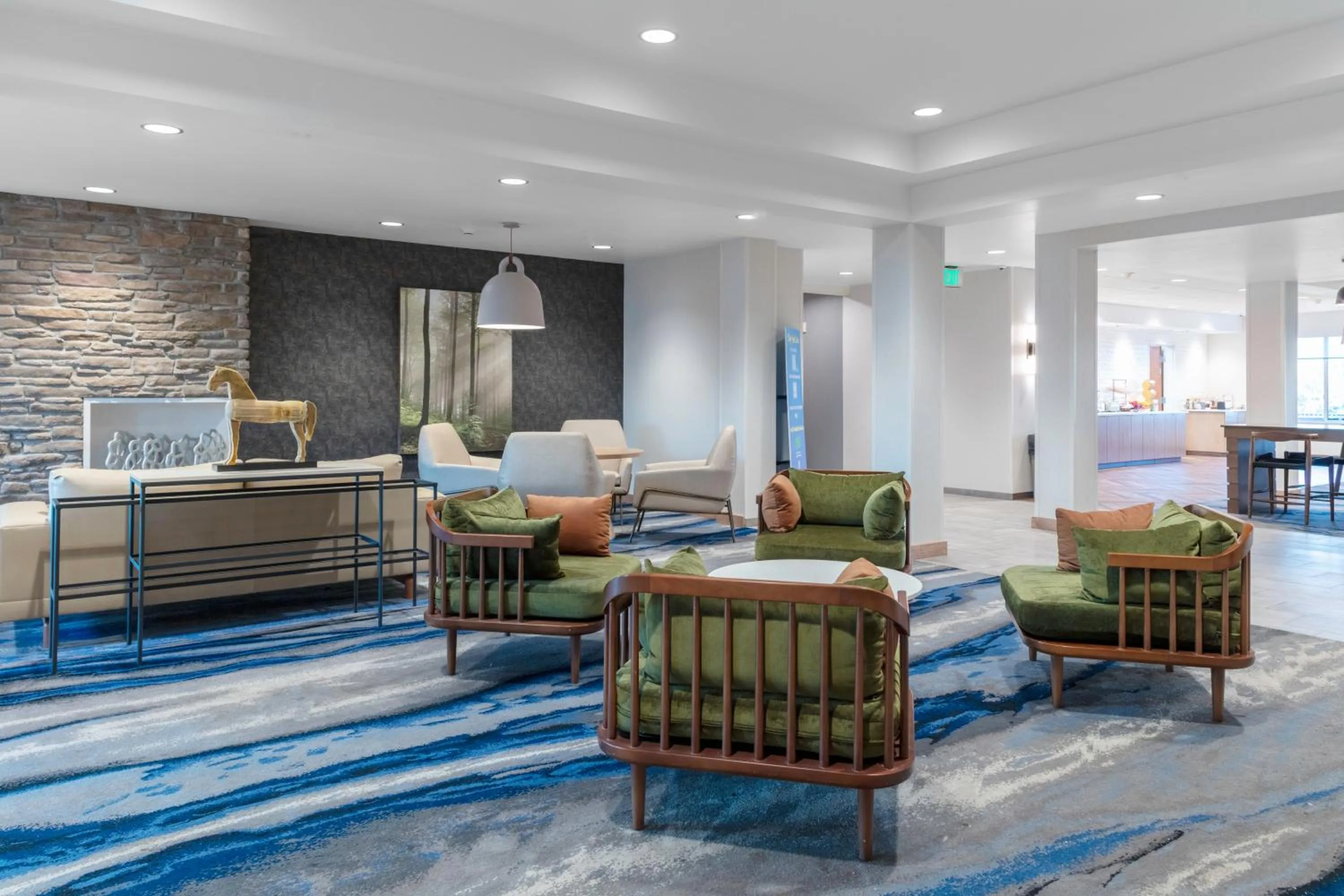 Lobby or reception in Fairfield Inn & Suites Rapid City