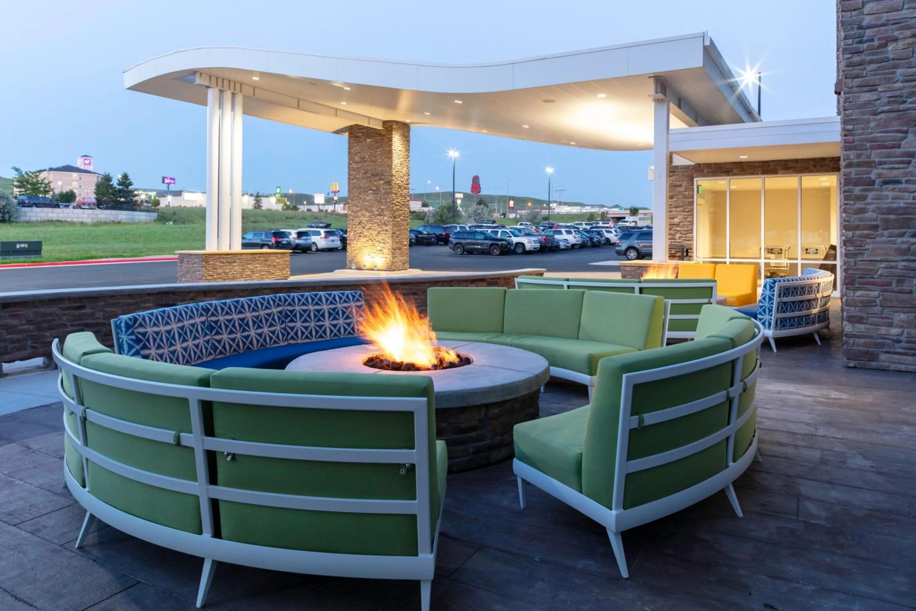 Patio in Fairfield Inn & Suites Rapid City