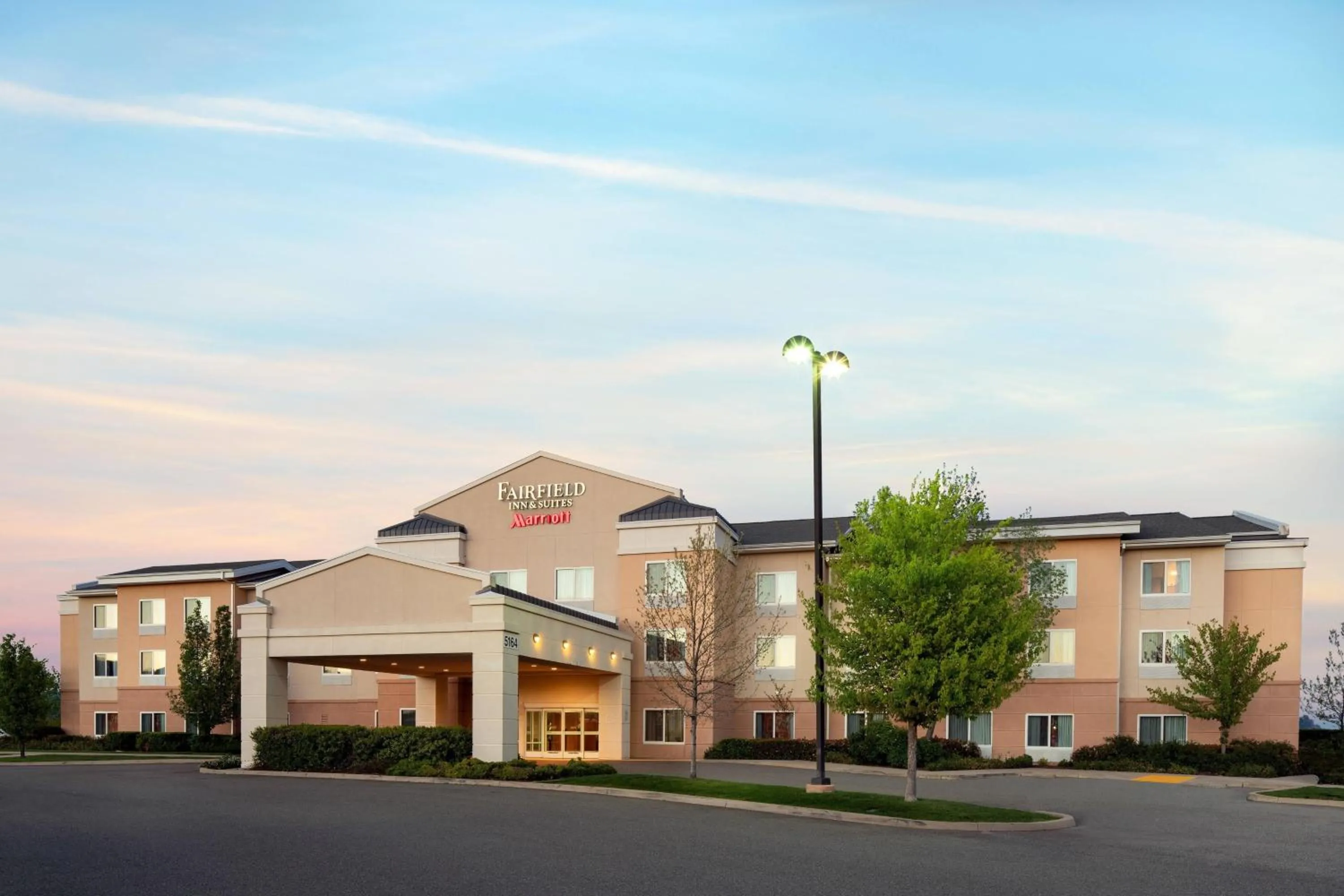 Property building in Fairfield Inn & Suites Redding