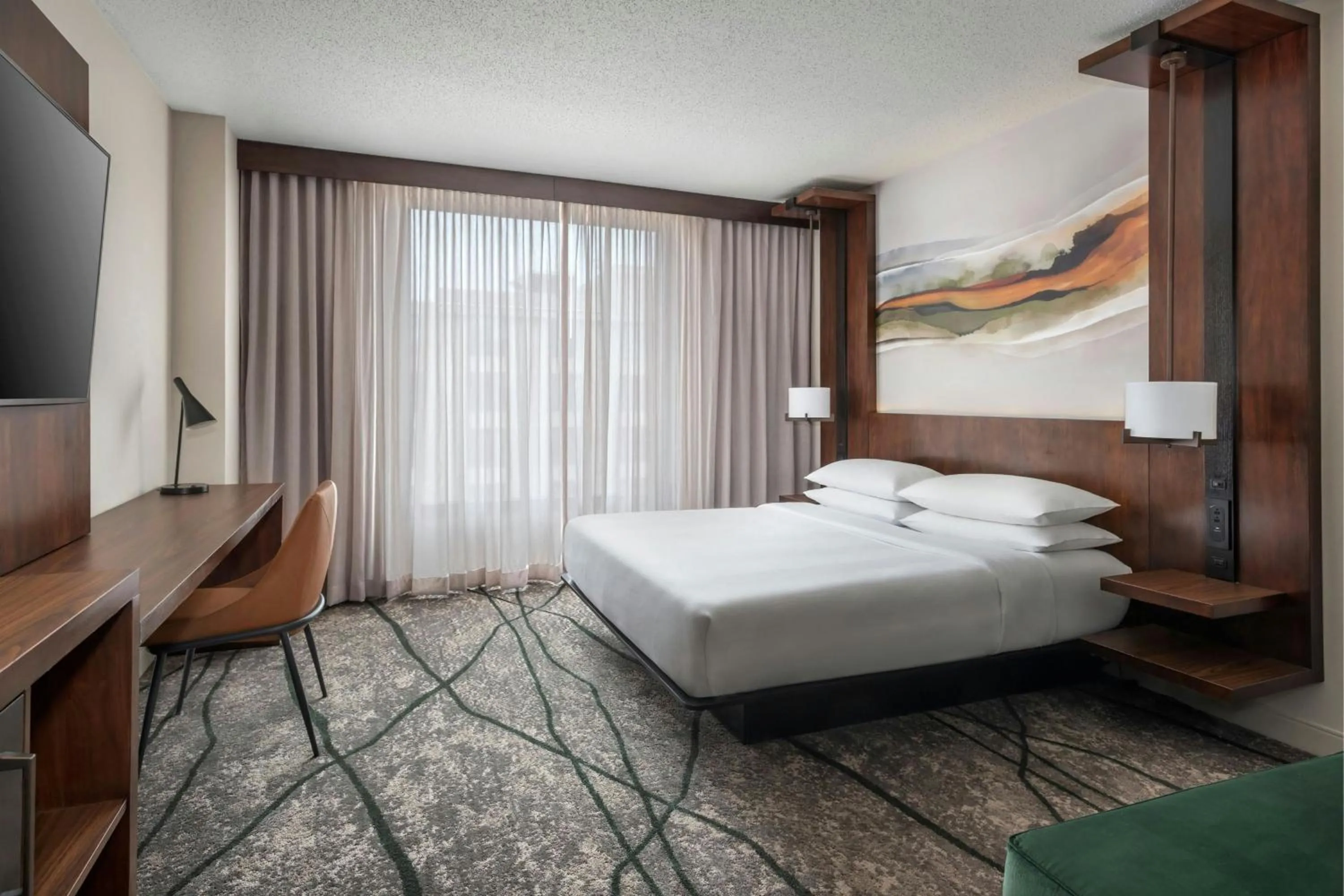 Photo of the whole room, Bed in Richmond Marriott Short Pump