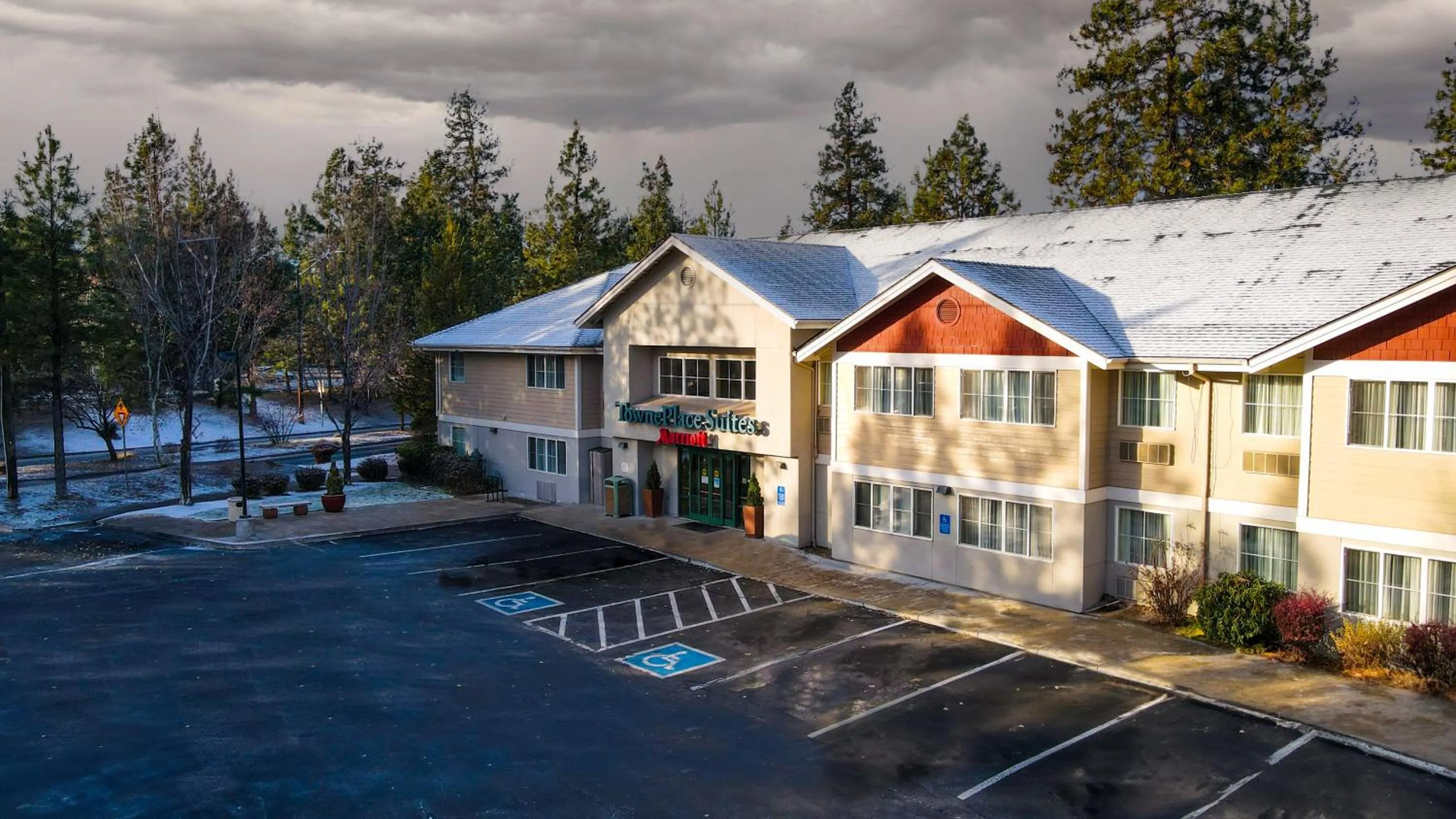 Property building in TownePlace Suites Old Mill District, Bend Near Mt Bachelor