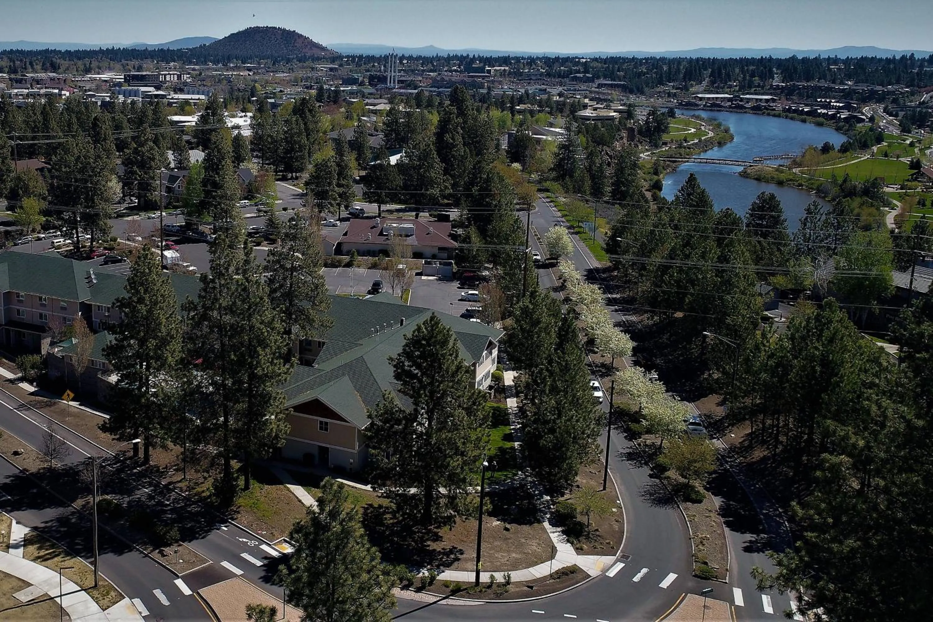 View (from property/room) in TownePlace Suites Old Mill District, Bend Near Mt Bachelor