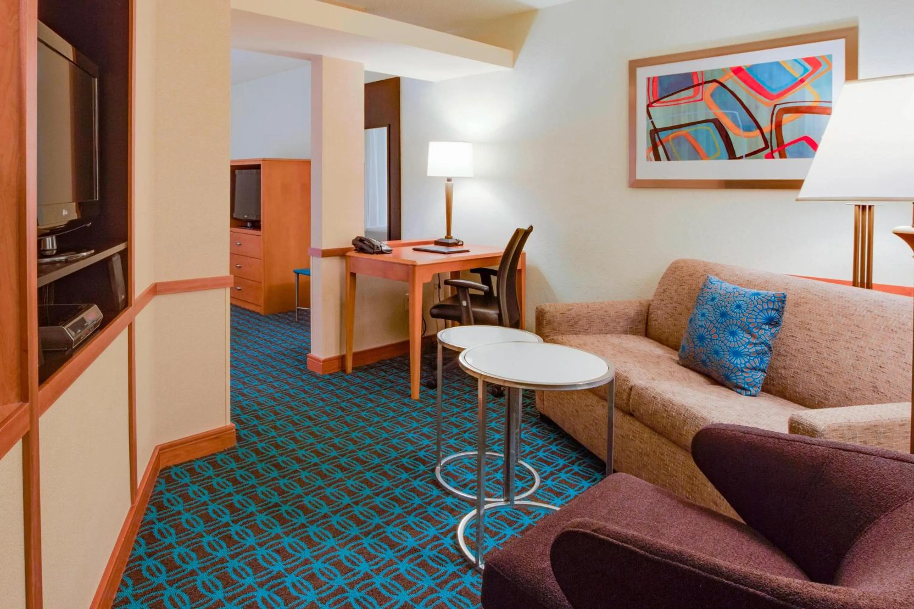 Living room in Fairfield Inn and Suites South Hill I-85
