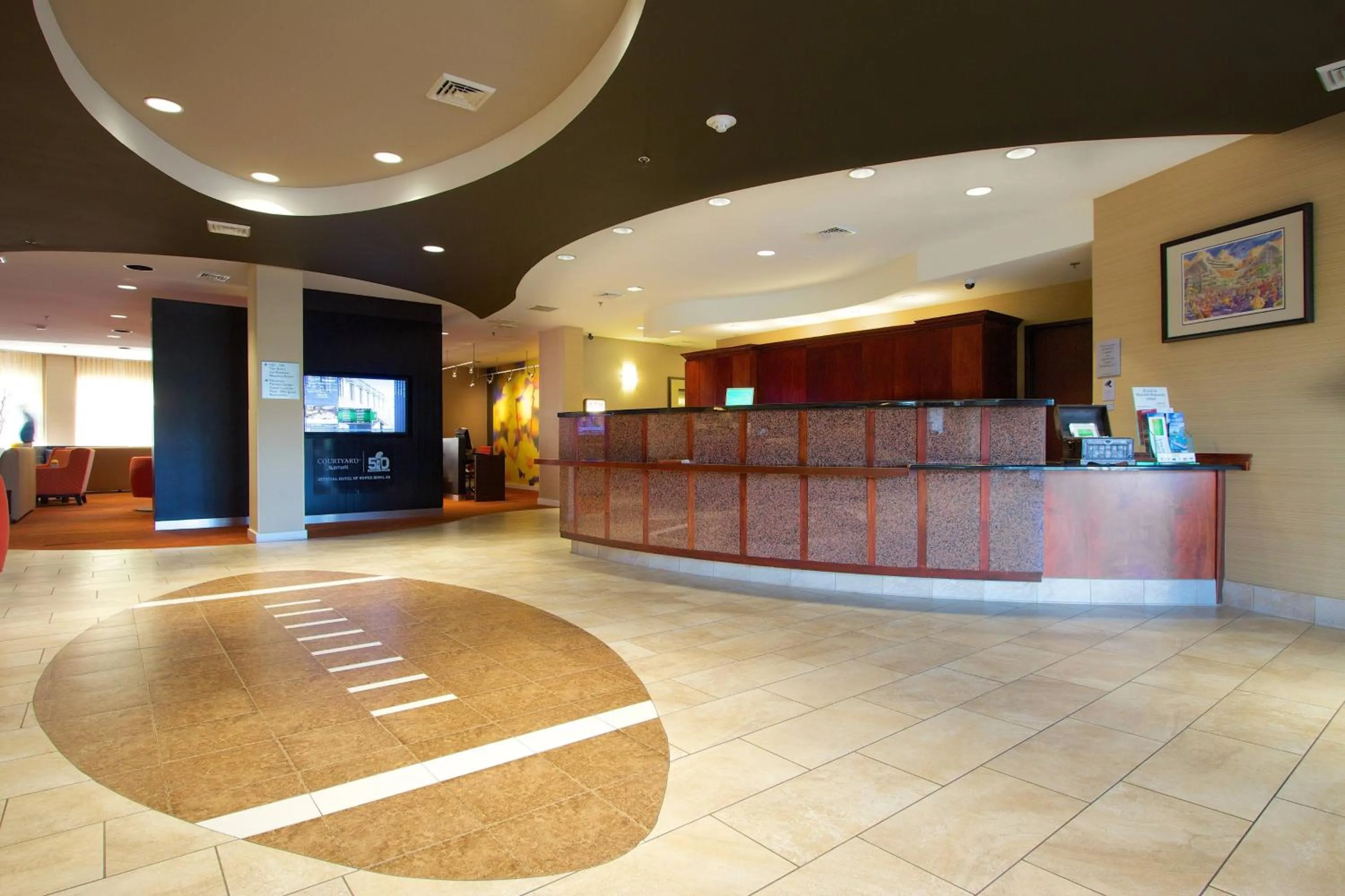 Lobby or reception in Courtyard Blacksburg