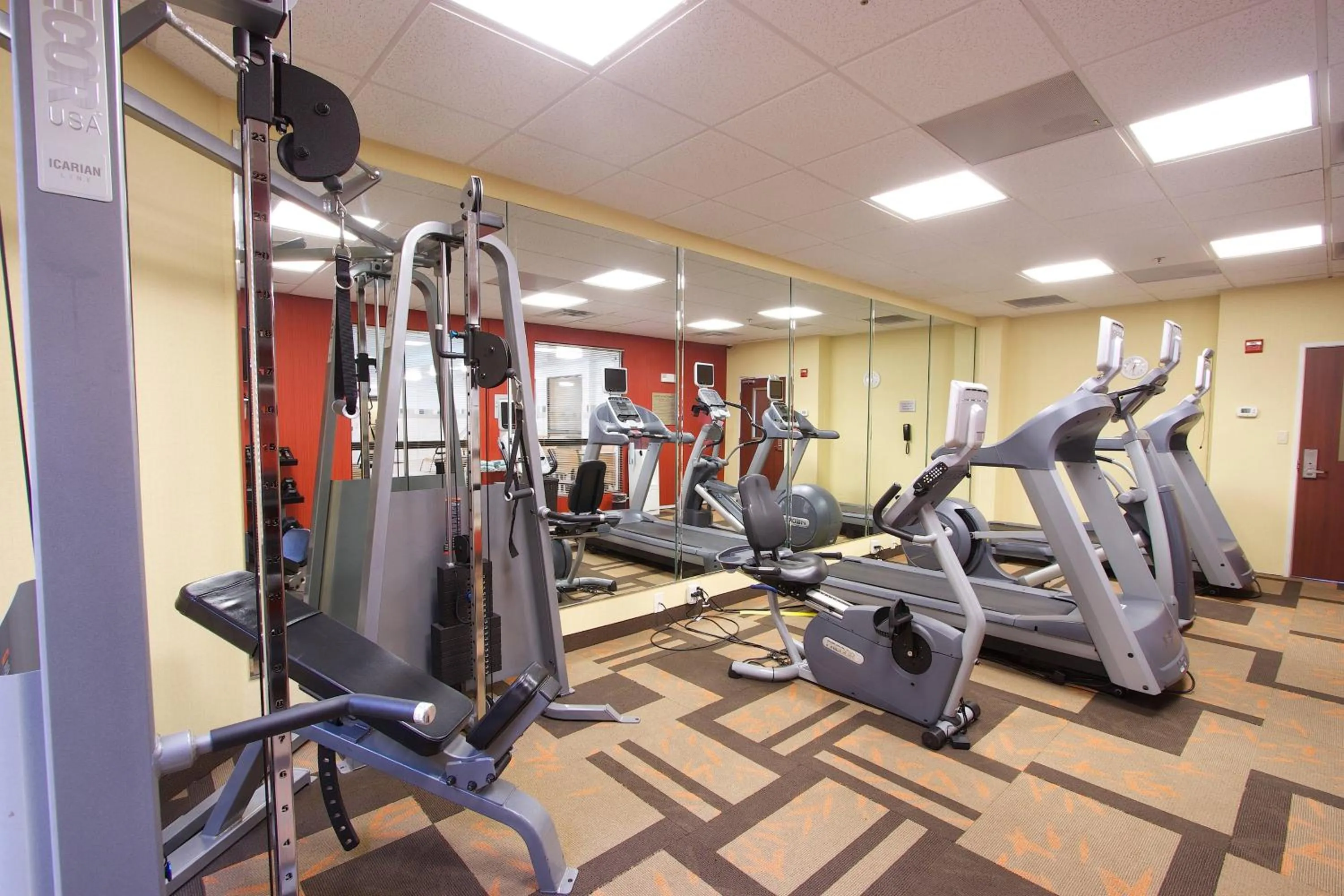 Fitness centre/facilities in Courtyard Blacksburg