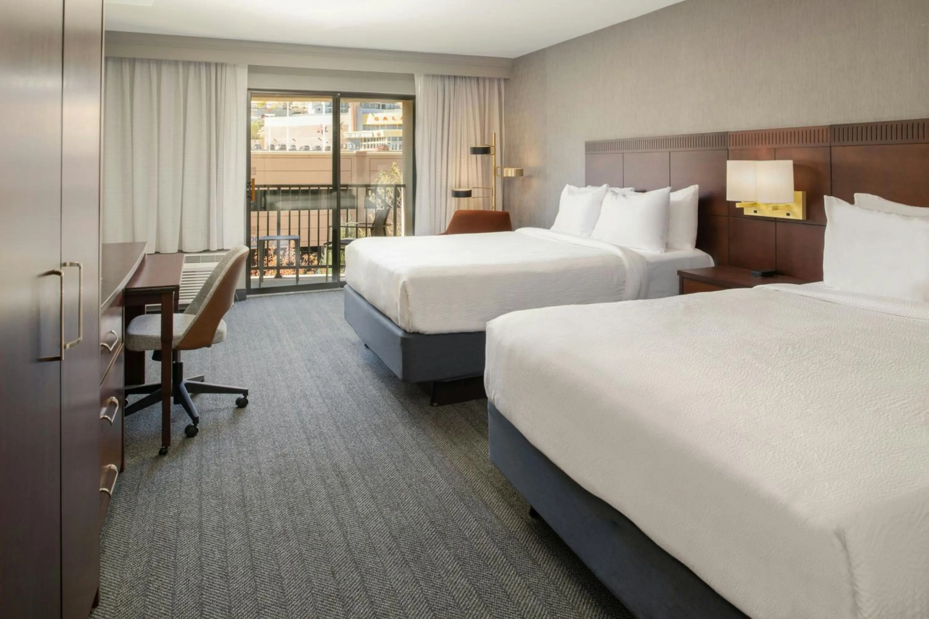 Photo of the whole room, Bed in Courtyard Carson City