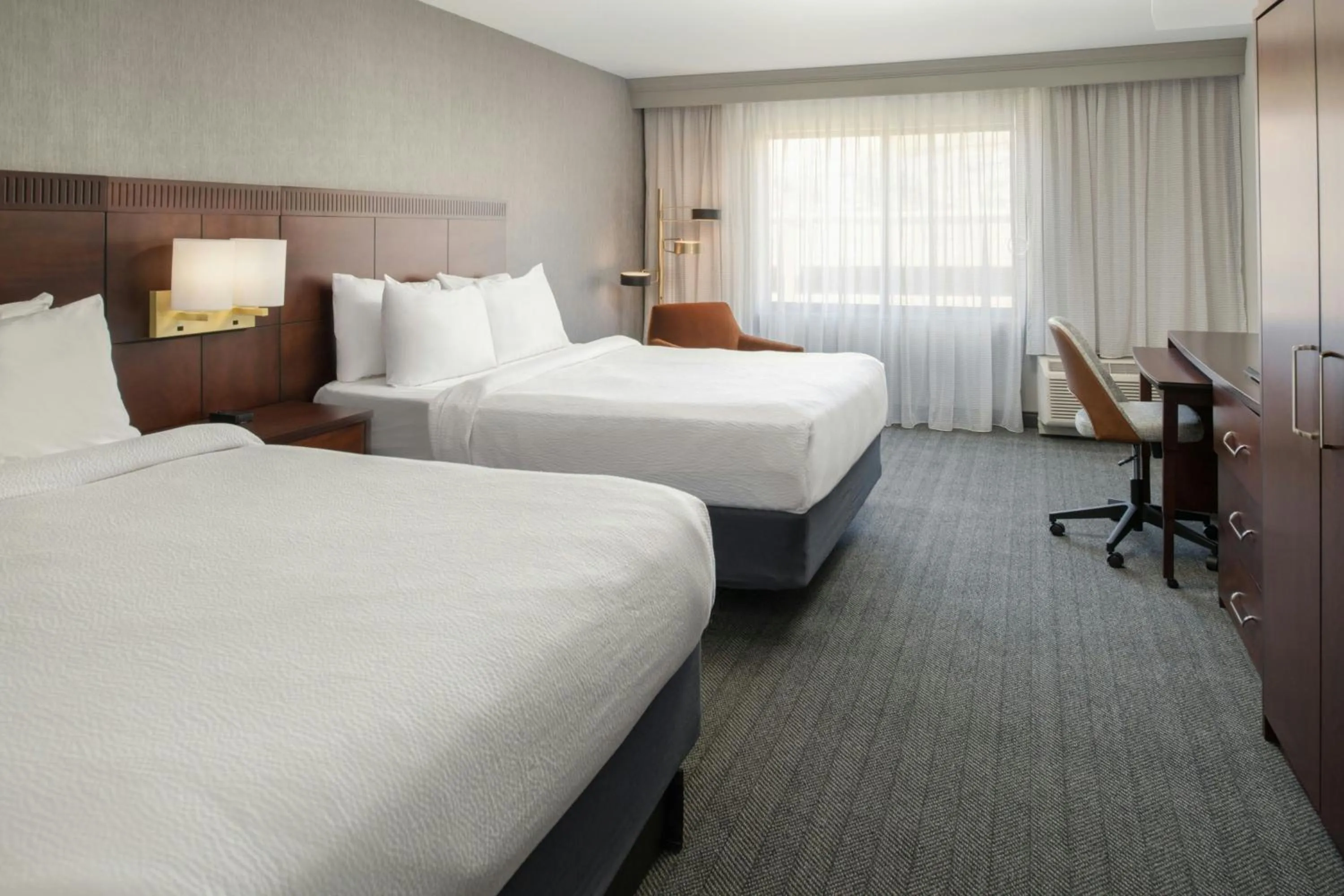 Photo of the whole room, Bed in Courtyard Carson City