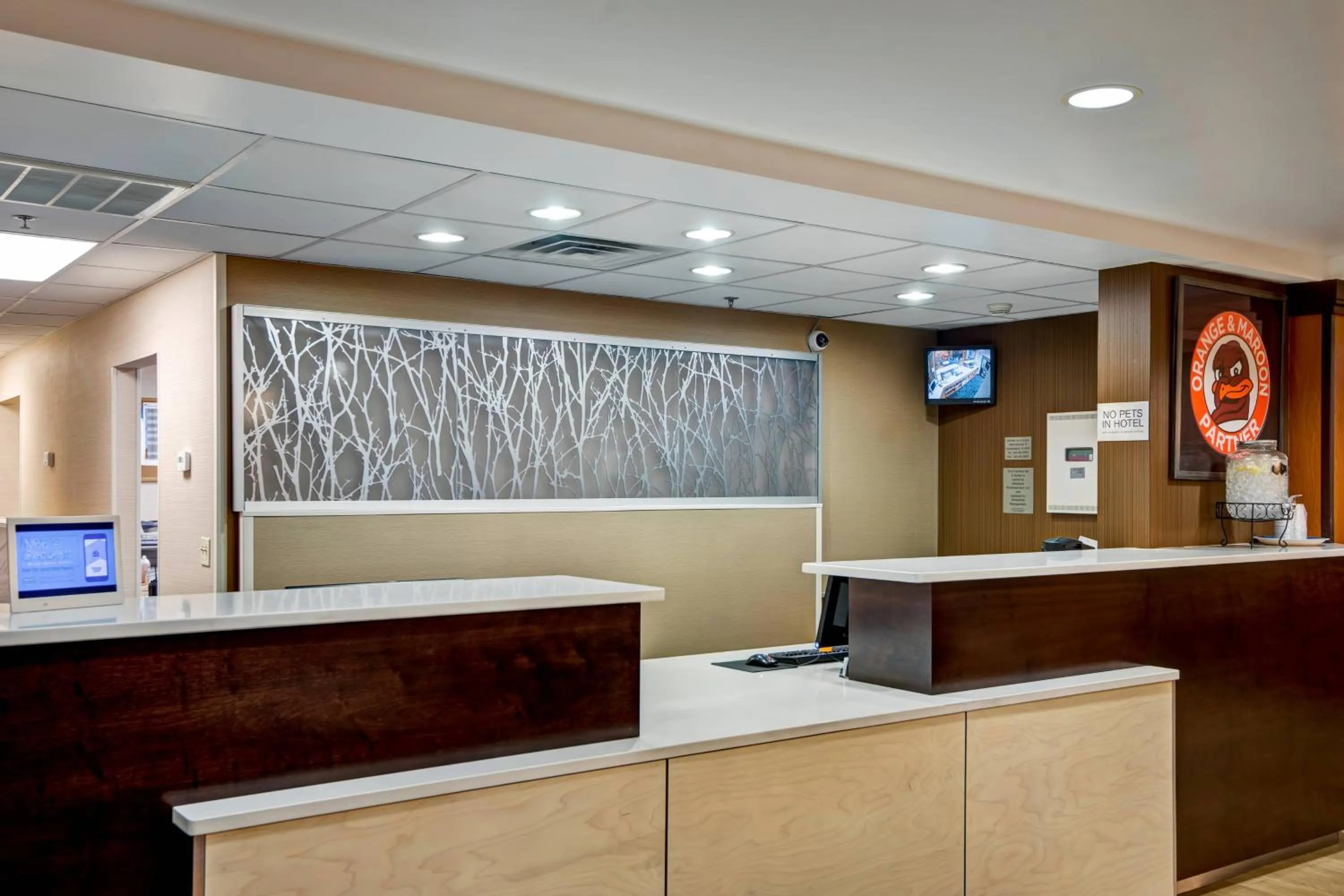 Lobby or reception in Fairfield Inn & Suites Christiansburg
