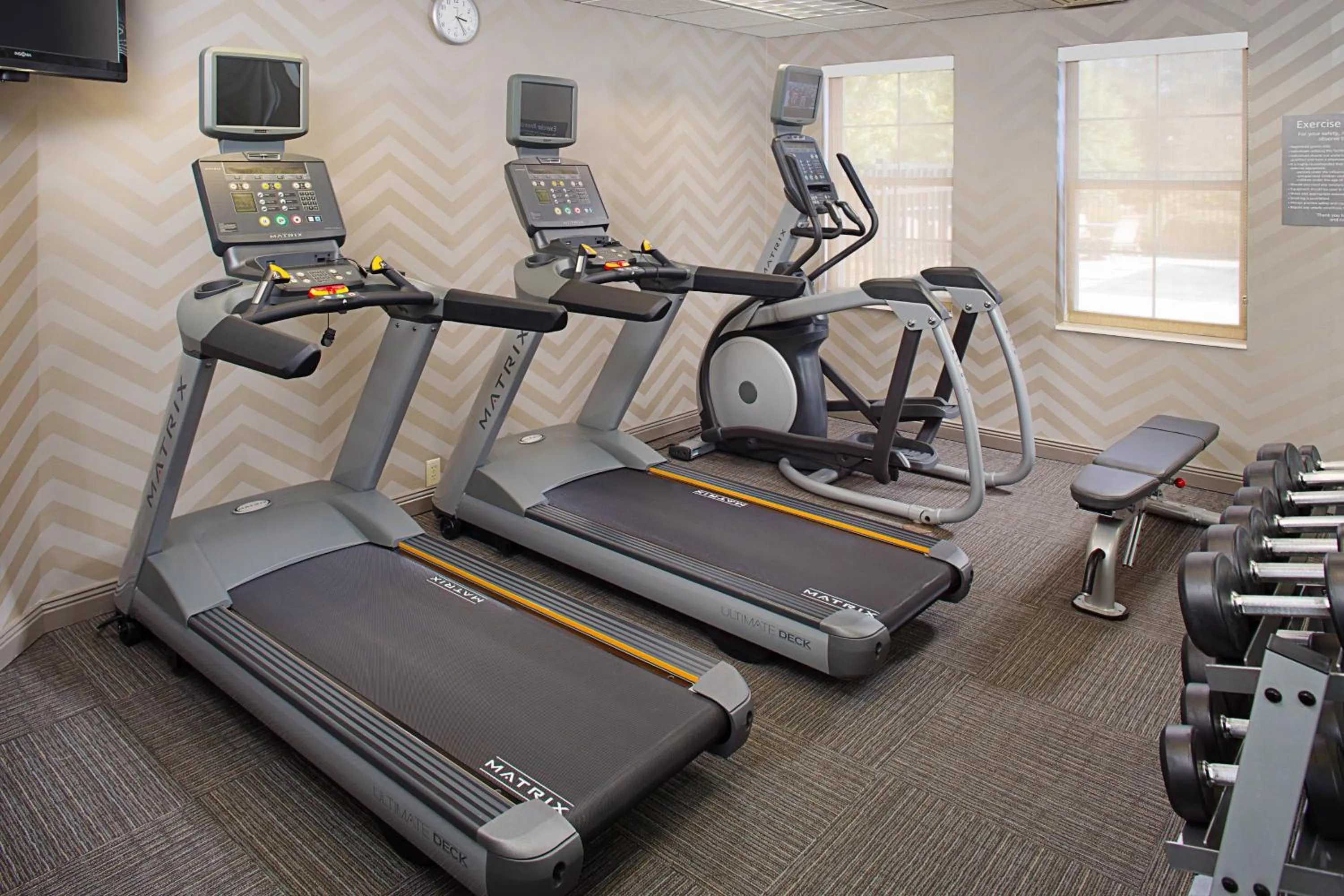 Fitness centre/facilities in Residence Inn by Marriott Roanoke Airport