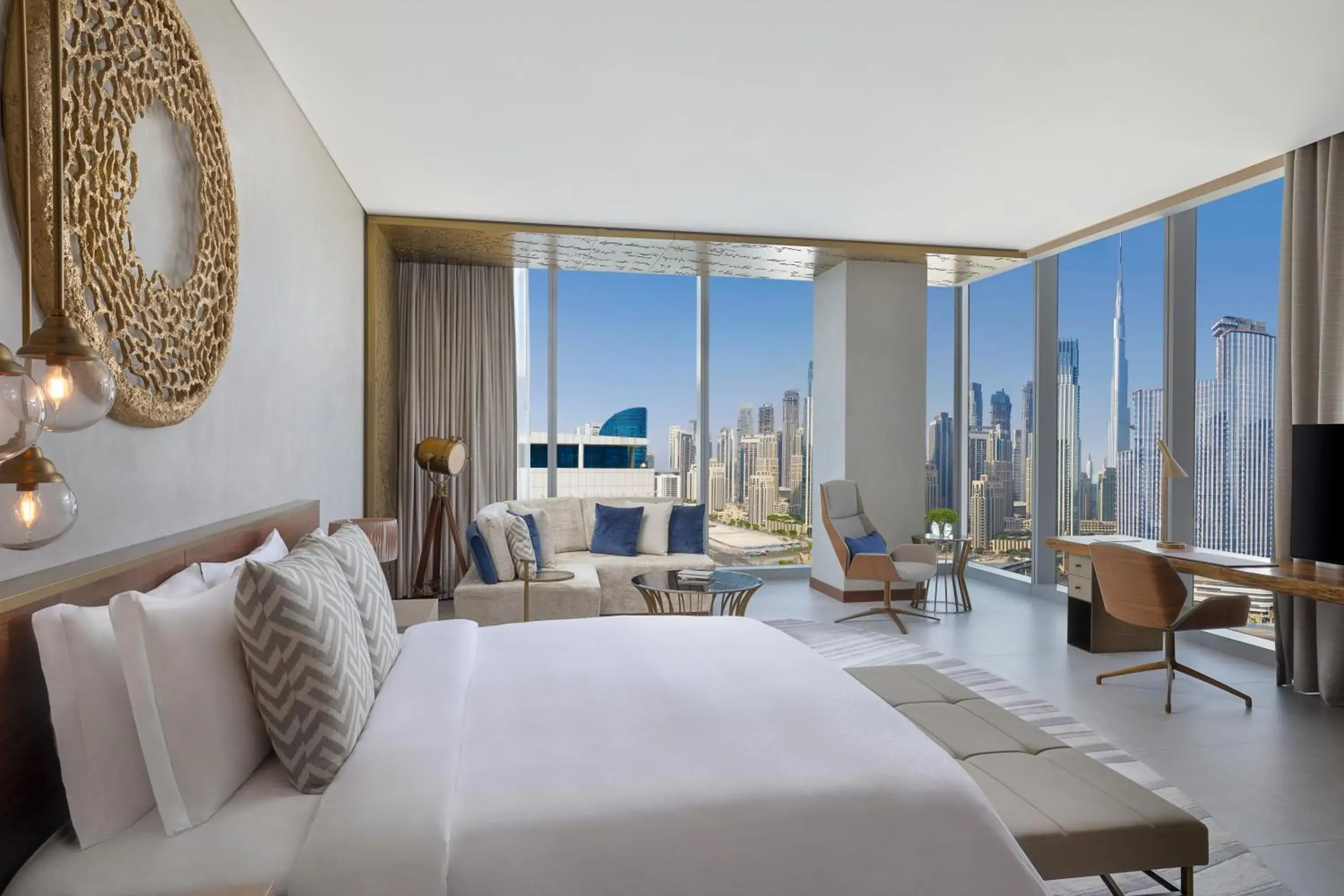 Superior King Suite with Downtown View including Signature St. Regis Butler Service in The St. Regis Downtown Dubai Superior King Suite with Downtown View including Signature St. Regis Butler Service in The St. Regis Downtown Dubai