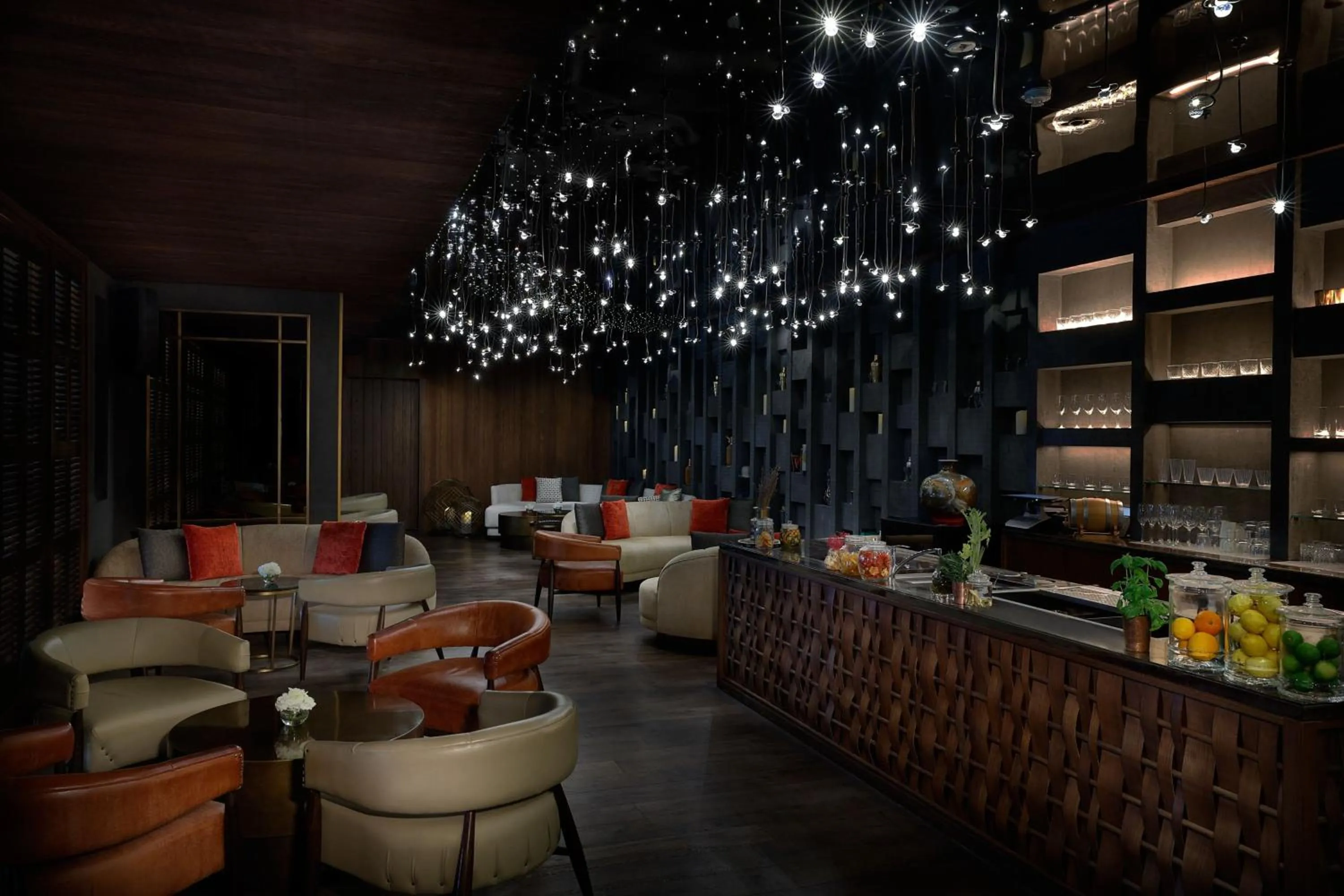 Lounge or bar in The St. Regis Downtown Dubai