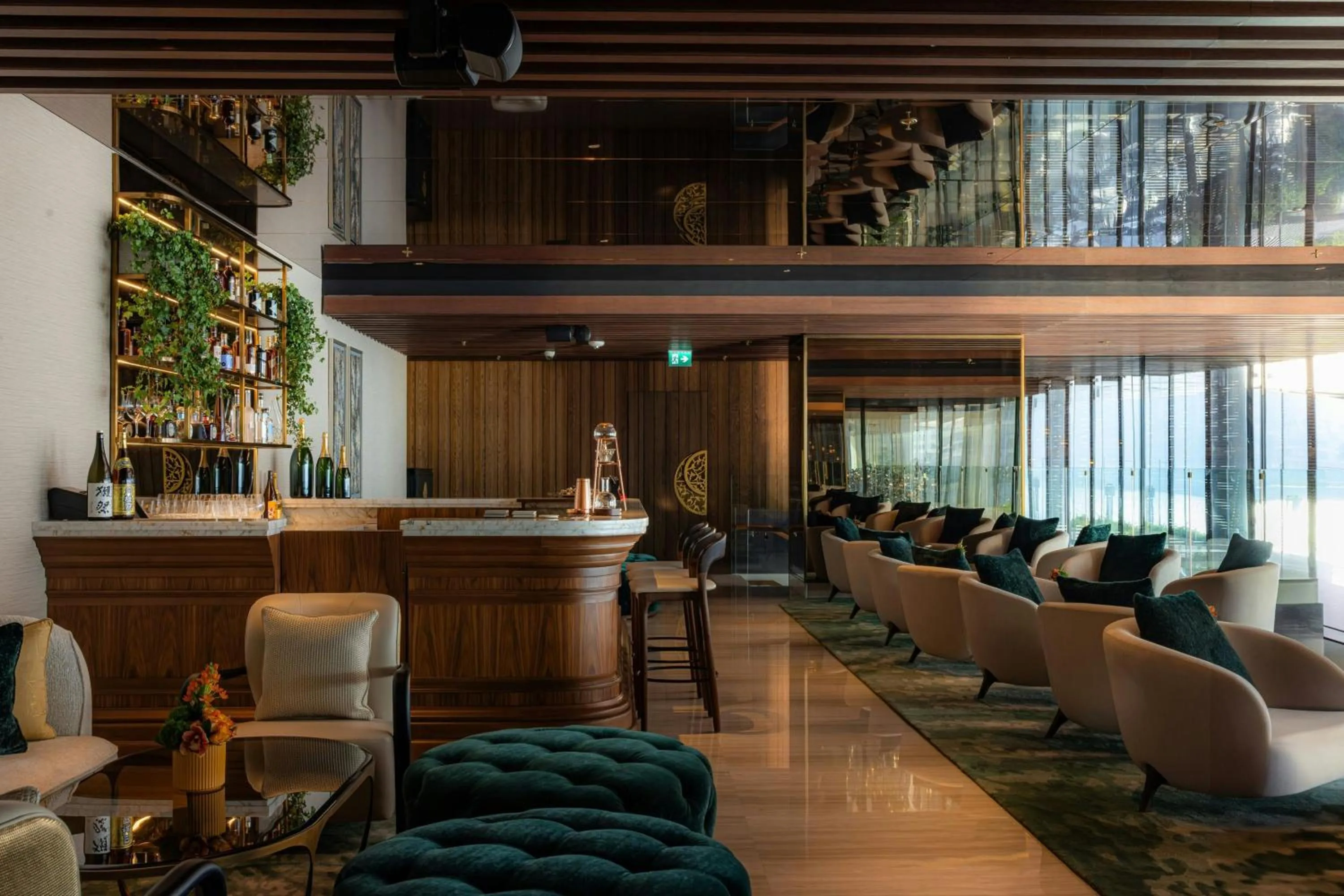 Lounge or bar in The St. Regis Downtown Dubai