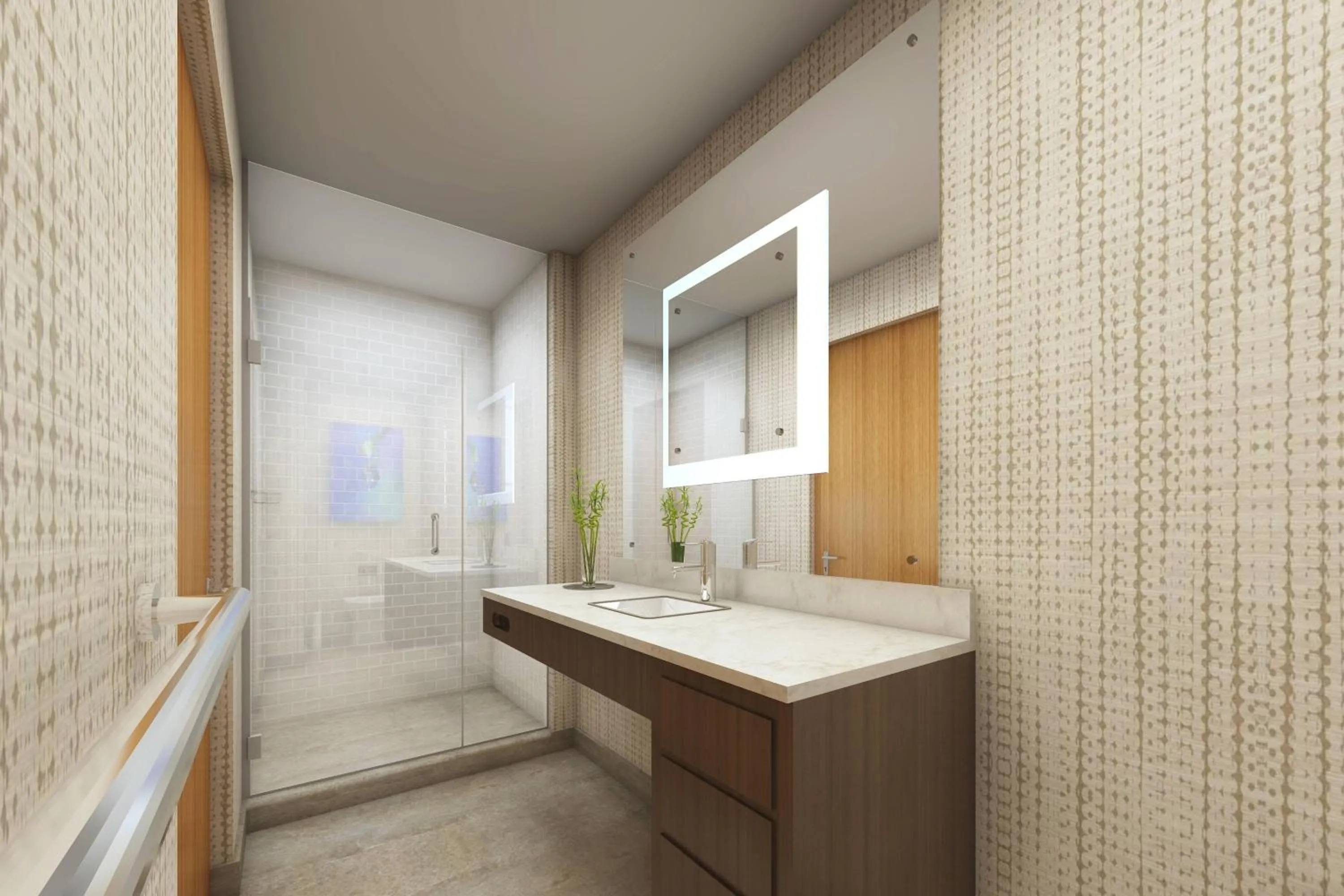 Bathroom in SpringHill Suites by Marriott Fayetteville Fort Bragg