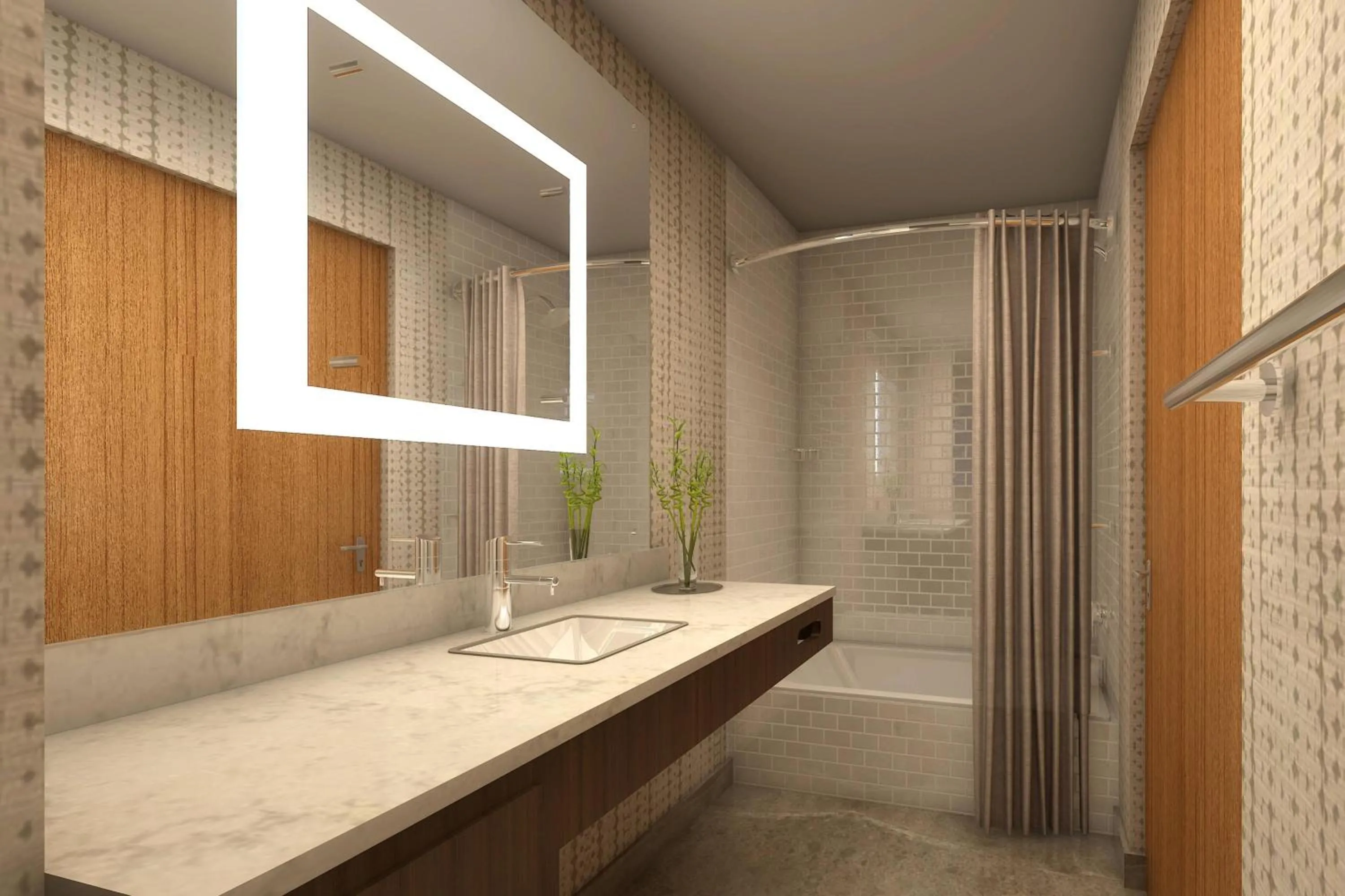 Bathroom in SpringHill Suites by Marriott Fayetteville Fort Bragg