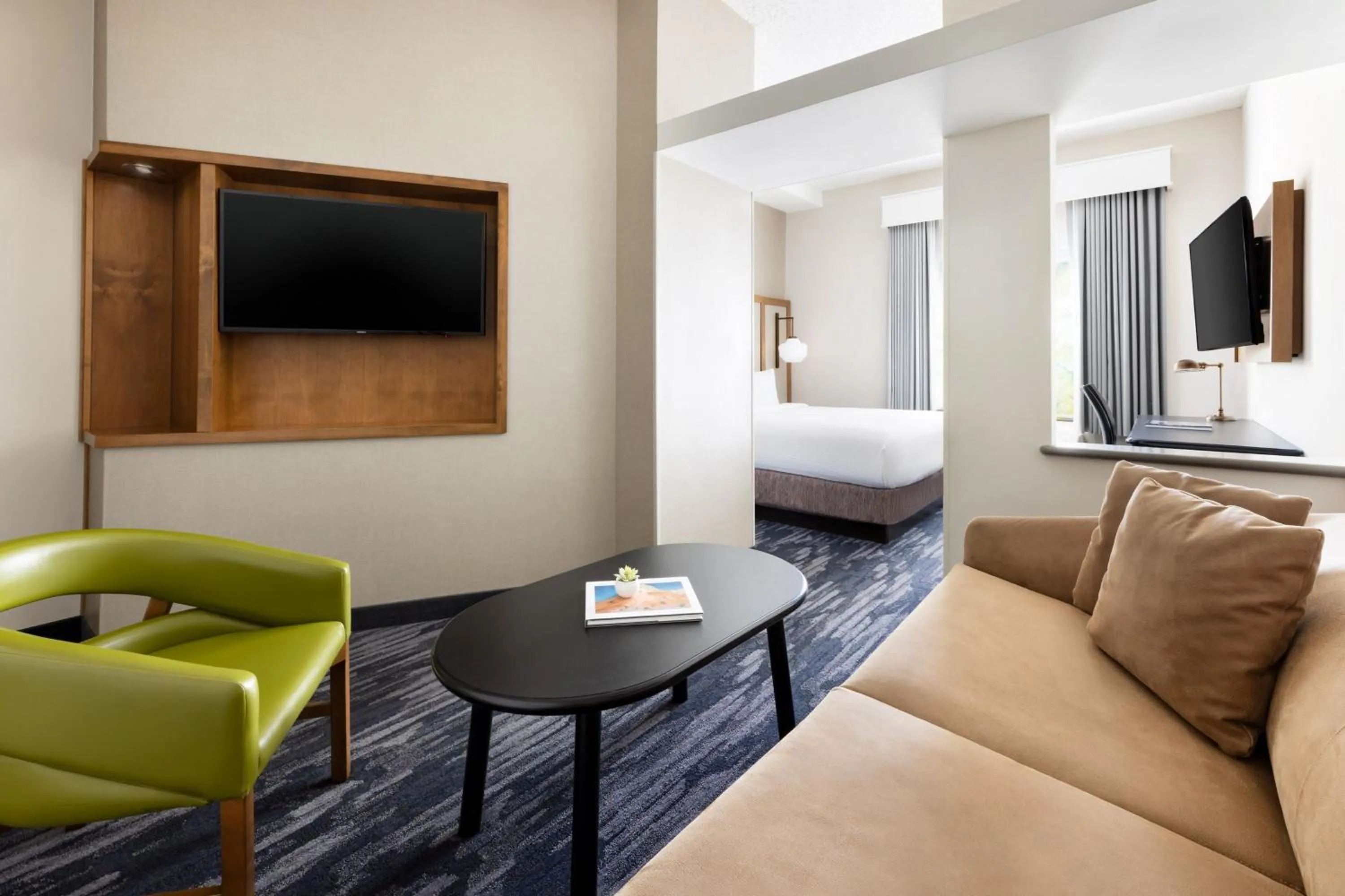 Bedroom in Fairfield Inn & Suites Roswell