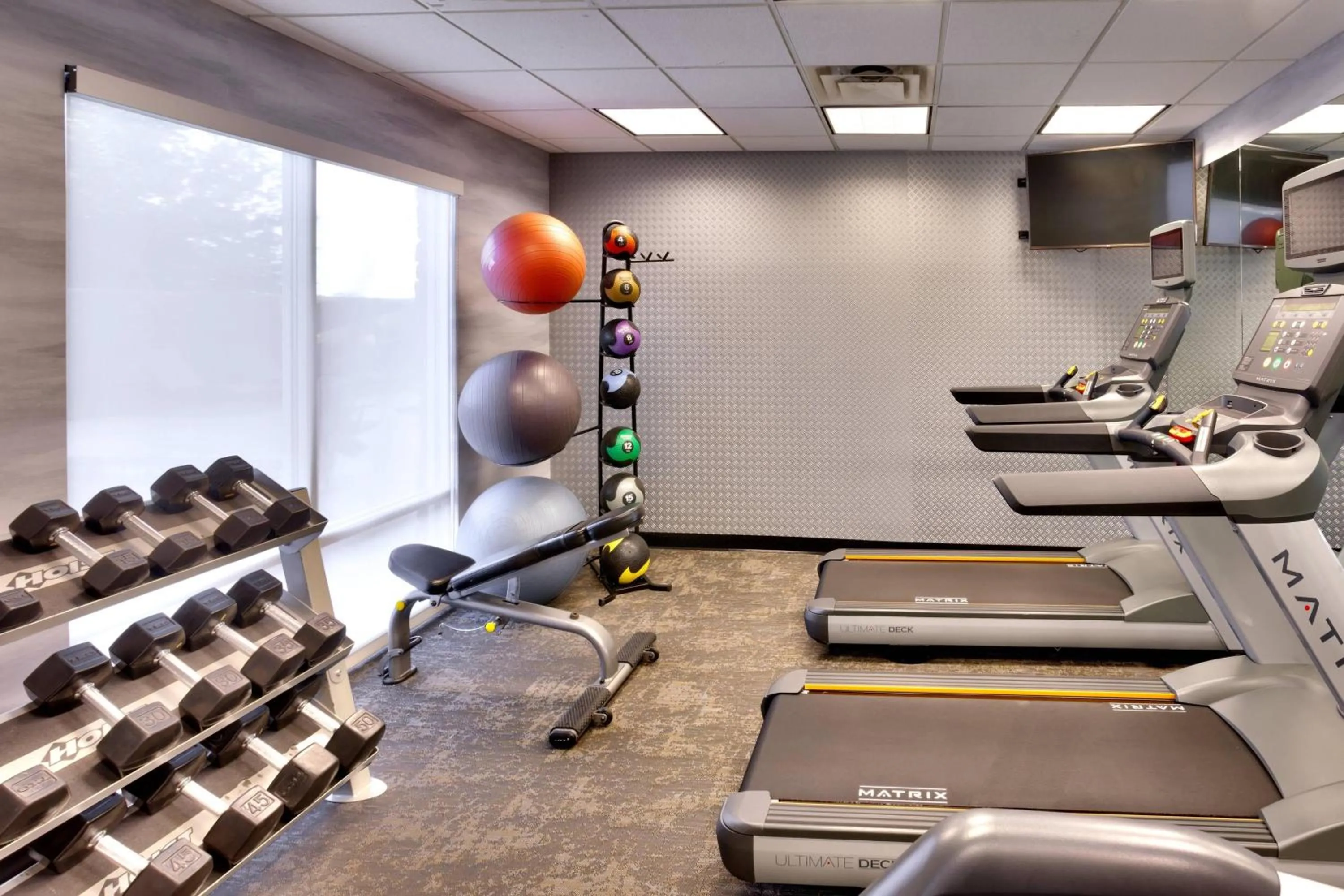 Fitness centre/facilities in Fairfield Inn & Suites Roswell