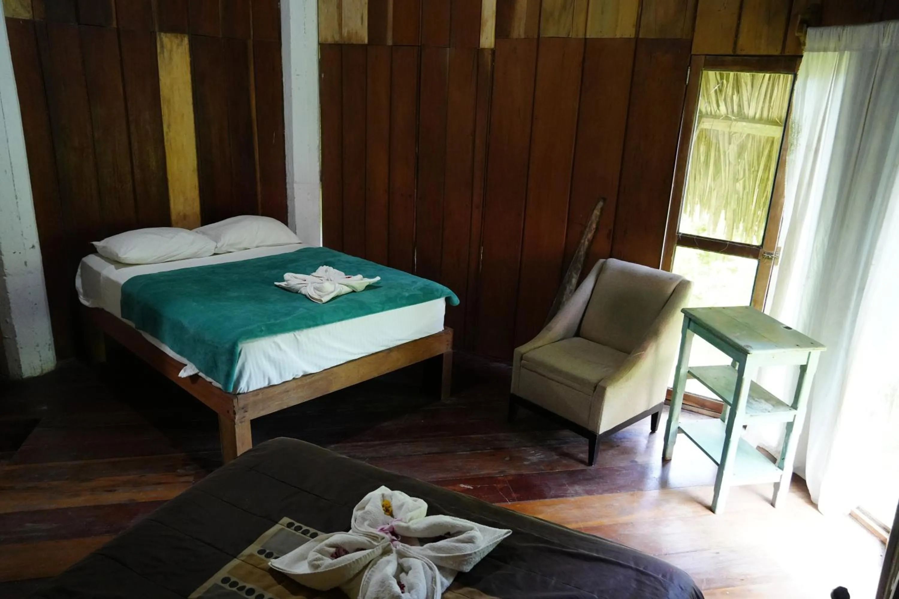 Bed in Eco Hotel Sak Nok