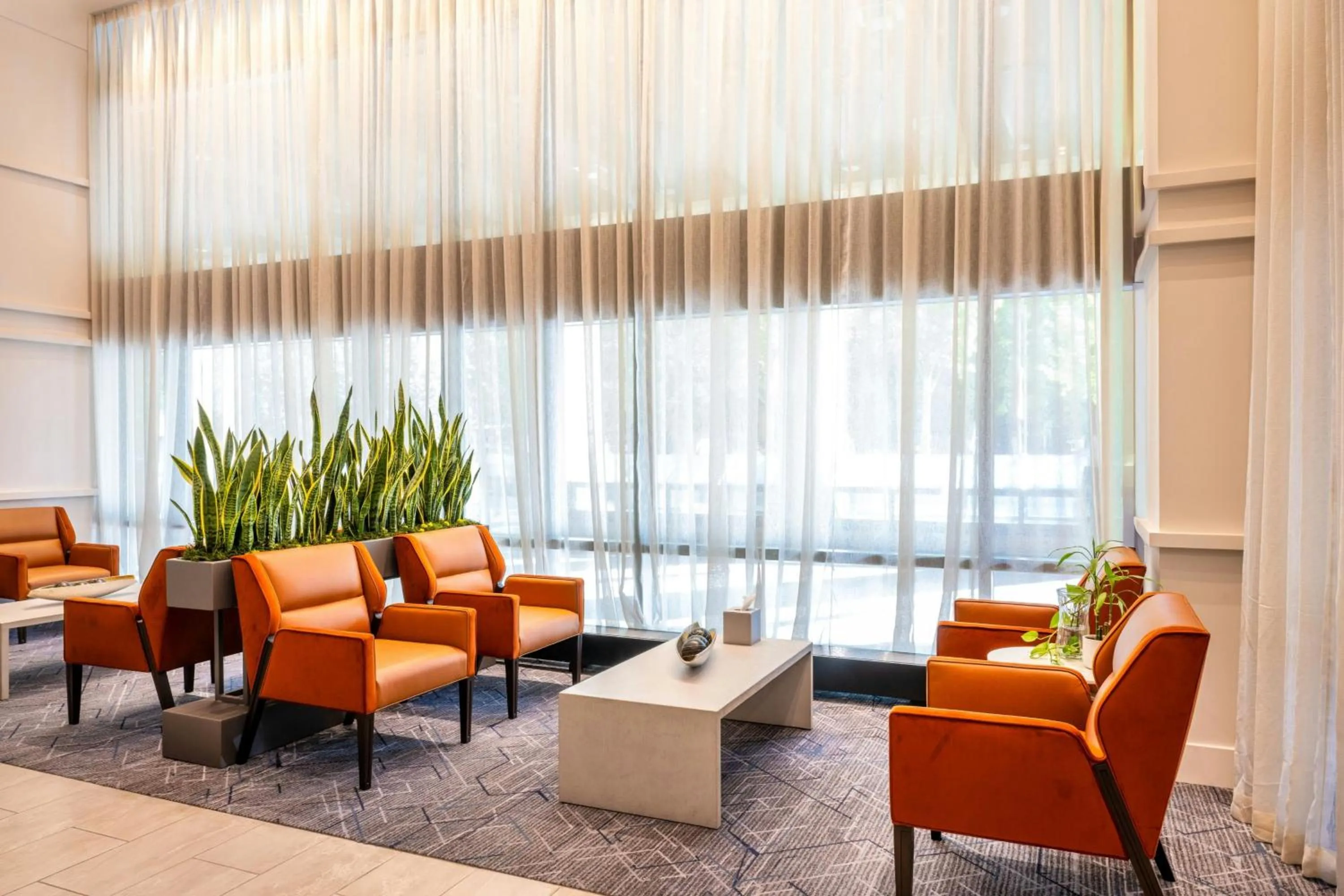 Lobby or reception in Rochester Marriott Mayo Clinic Area