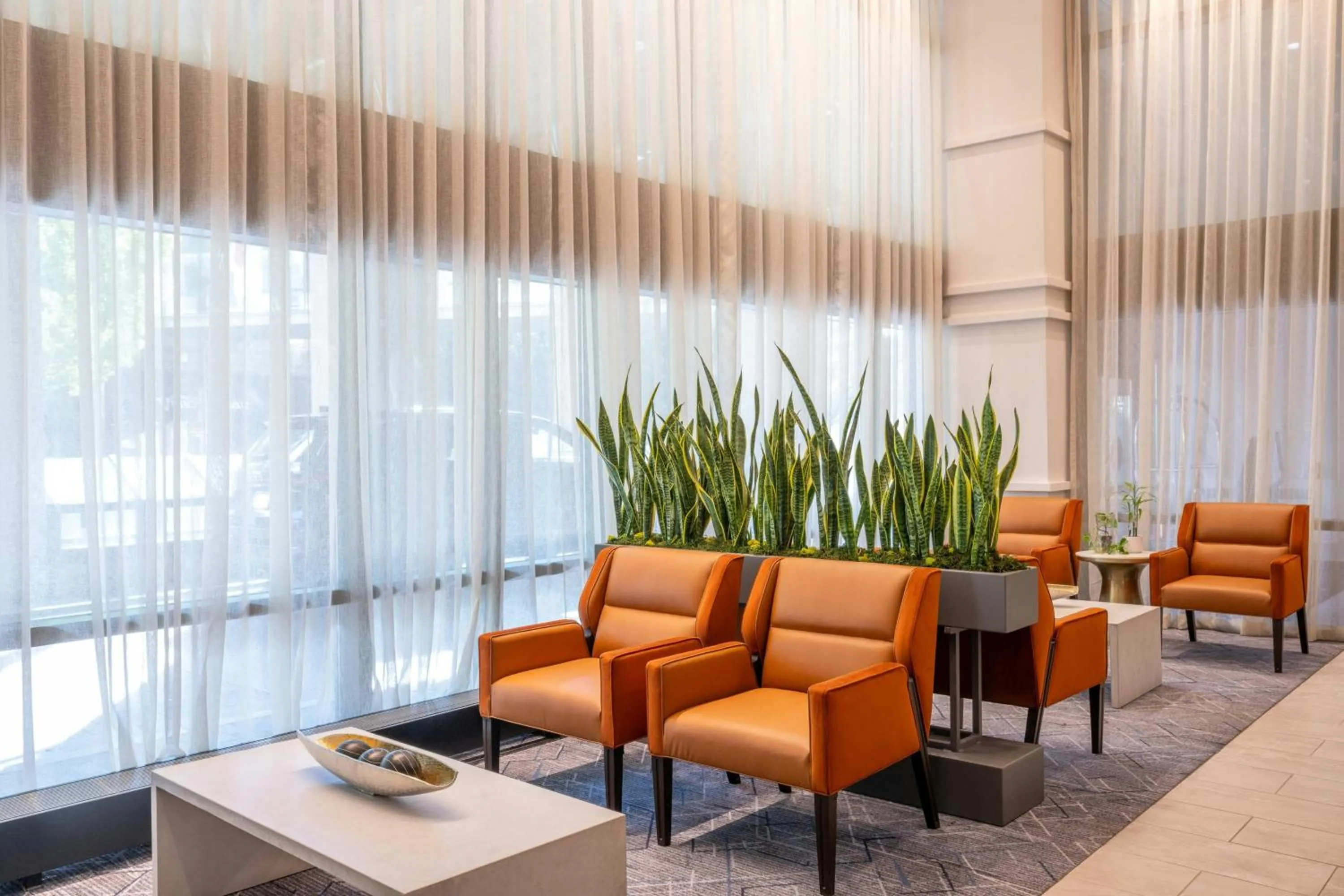 Lobby or reception in Rochester Marriott Mayo Clinic Area