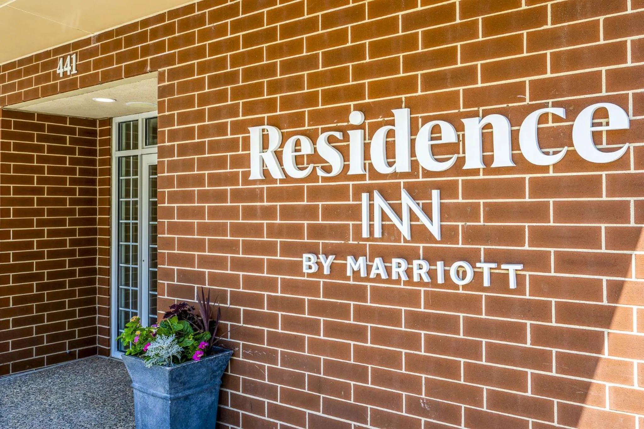 Property logo or sign in Residence Inn Rochester Mayo Clinic Area