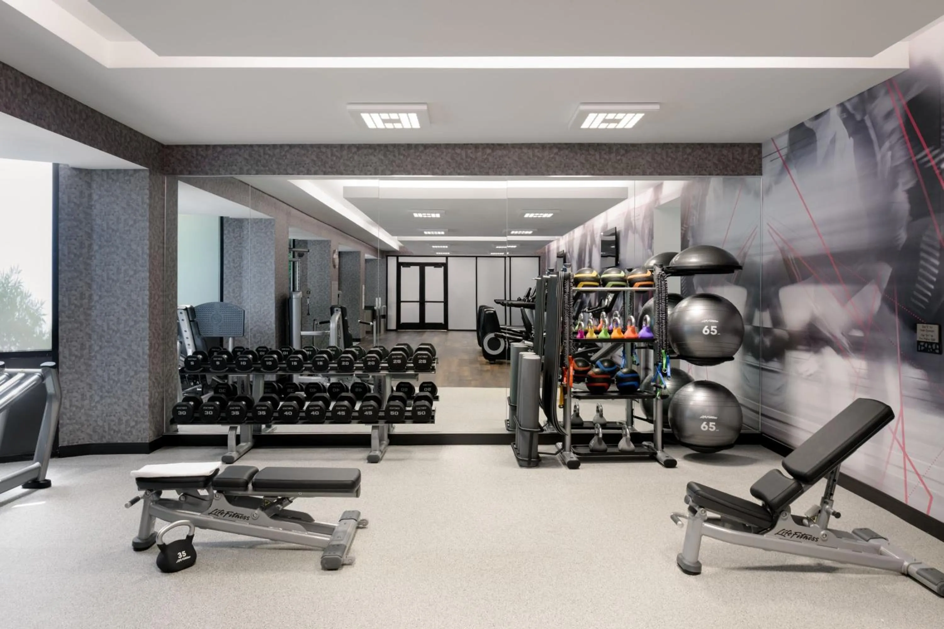 Fitness centre/facilities in Sacramento Marriott Rancho Cordova