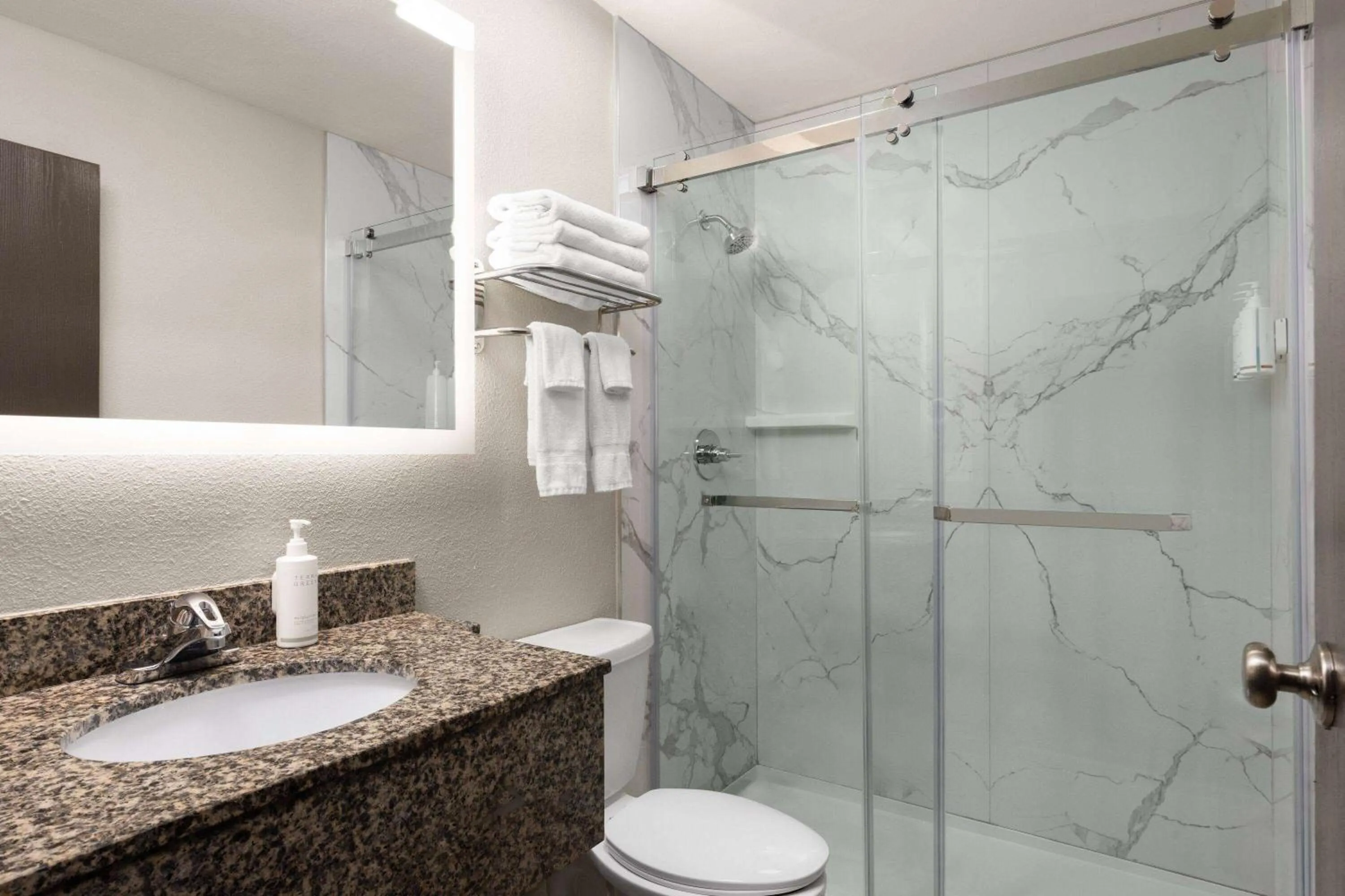 Bathroom in Days Inn by Wyndham Williams