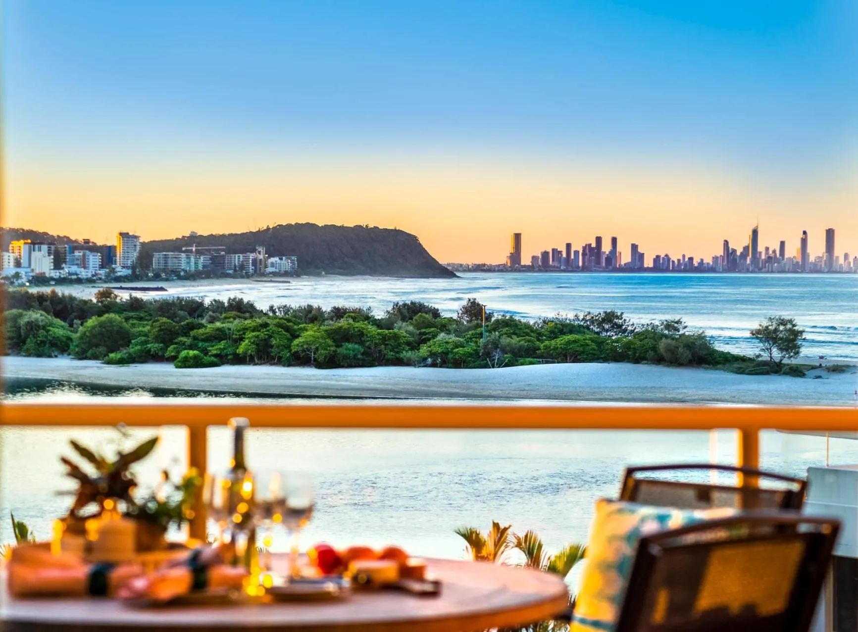 View (from property/room) in Little Cove Currumbin