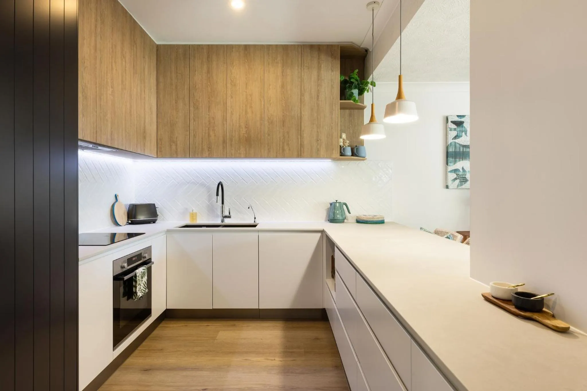 kitchen in Little Cove Currumbin