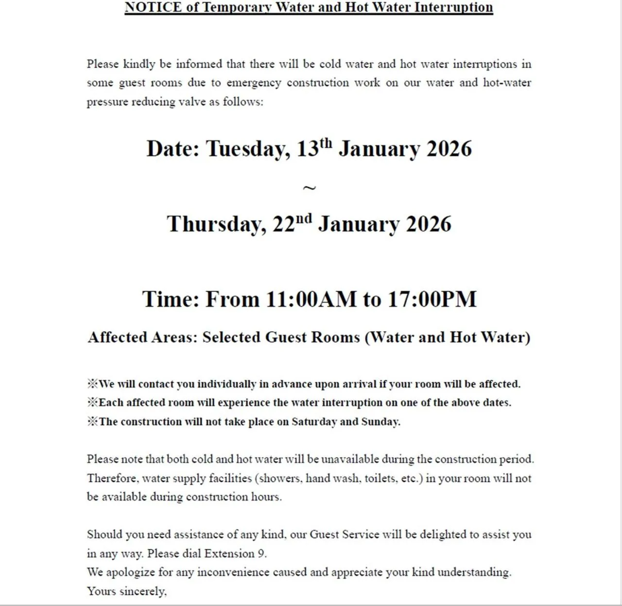 Other in Citadines Shinjuku Tokyo