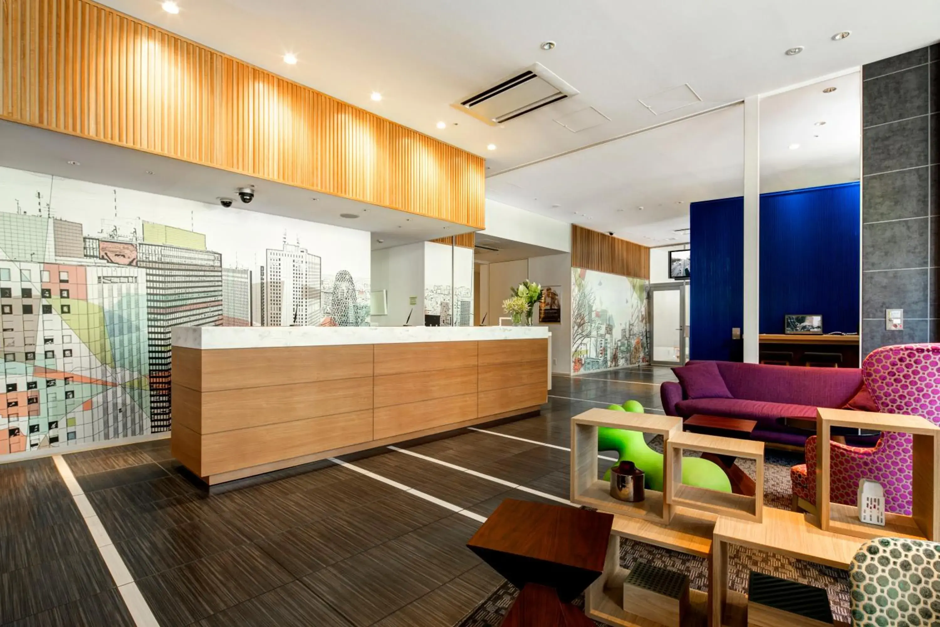Lobby or reception in Citadines Shinjuku Tokyo Lobby or reception in Citadines Shinjuku Tokyo