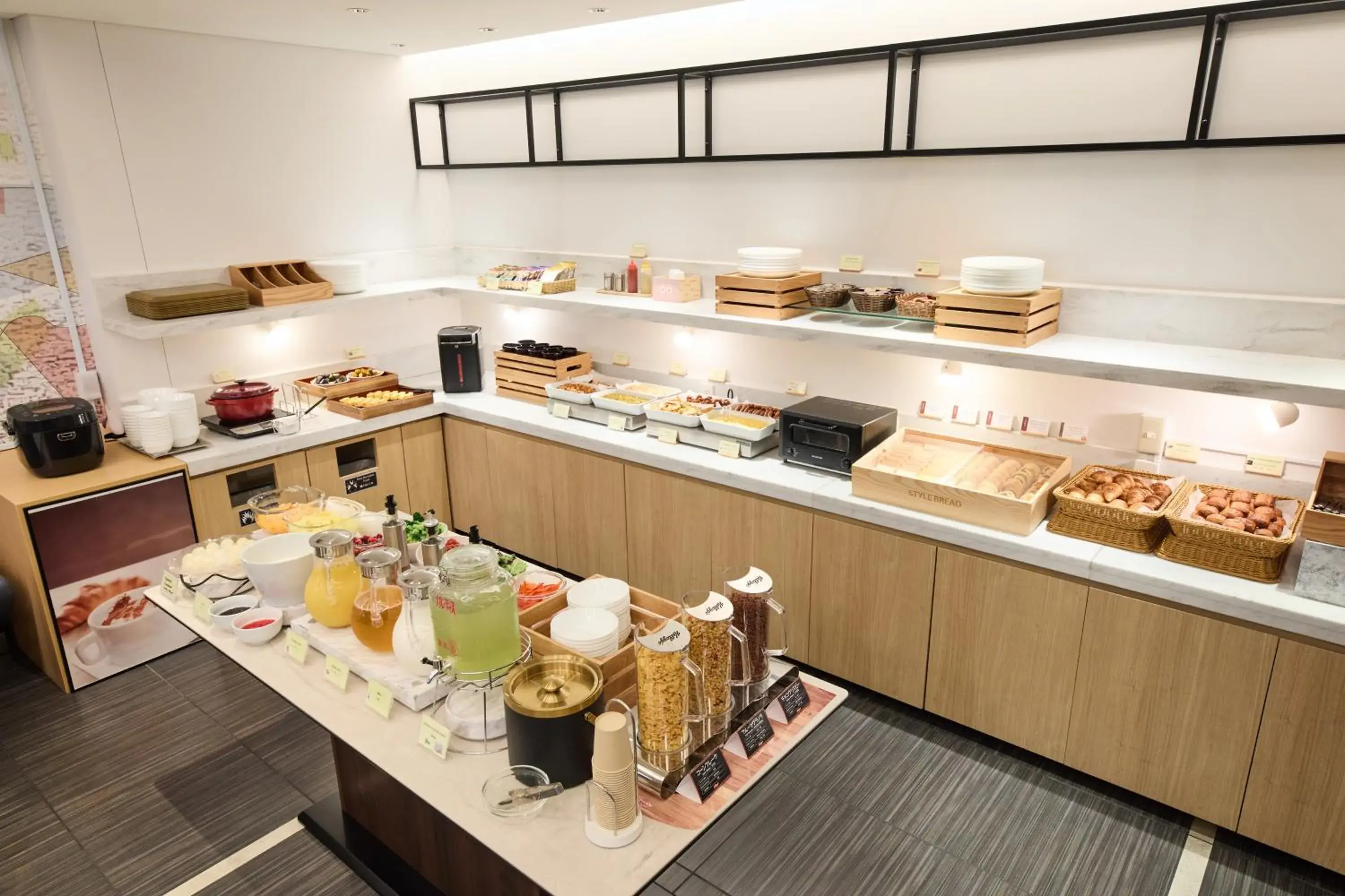 Buffet breakfast in Citadines Shinjuku Tokyo Buffet breakfast in Citadines Shinjuku Tokyo