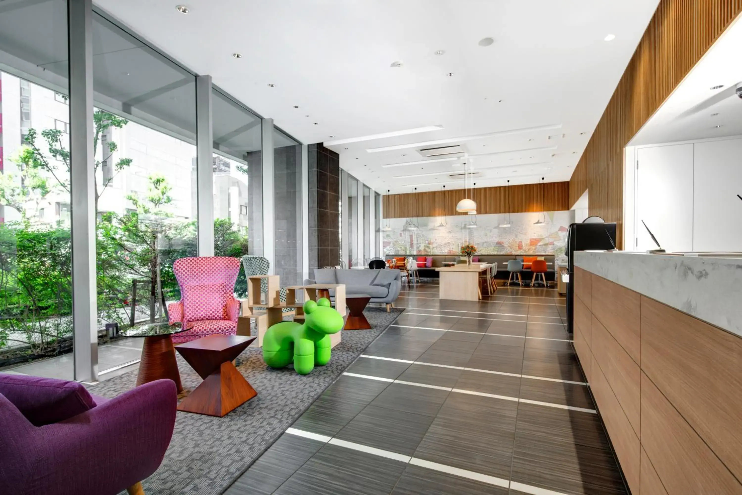 Lobby or reception in Citadines Shinjuku Tokyo Lobby or reception in Citadines Shinjuku Tokyo