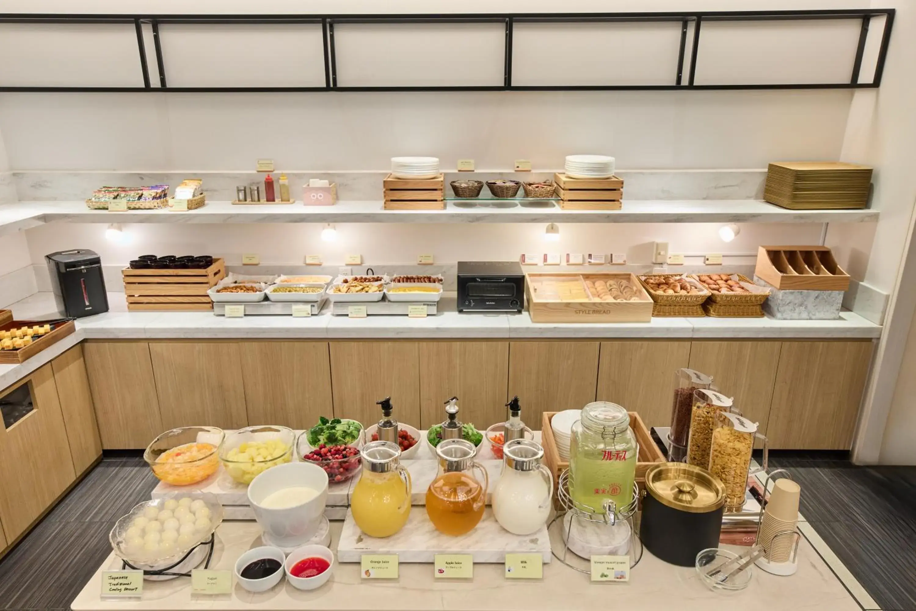 Buffet breakfast in Citadines Shinjuku Tokyo Buffet breakfast in Citadines Shinjuku Tokyo