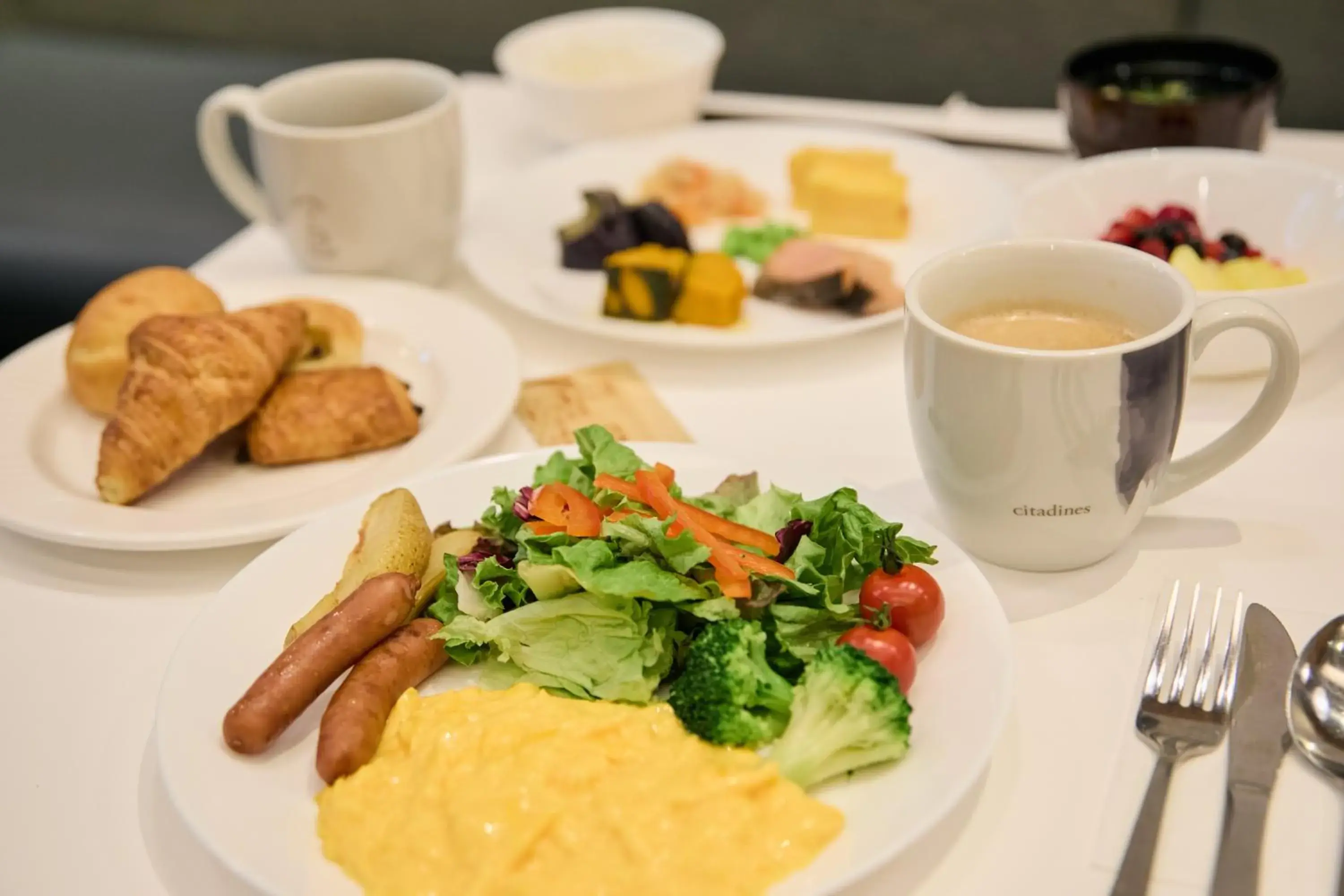 Breakfast in Citadines Shinjuku Tokyo Breakfast in Citadines Shinjuku Tokyo