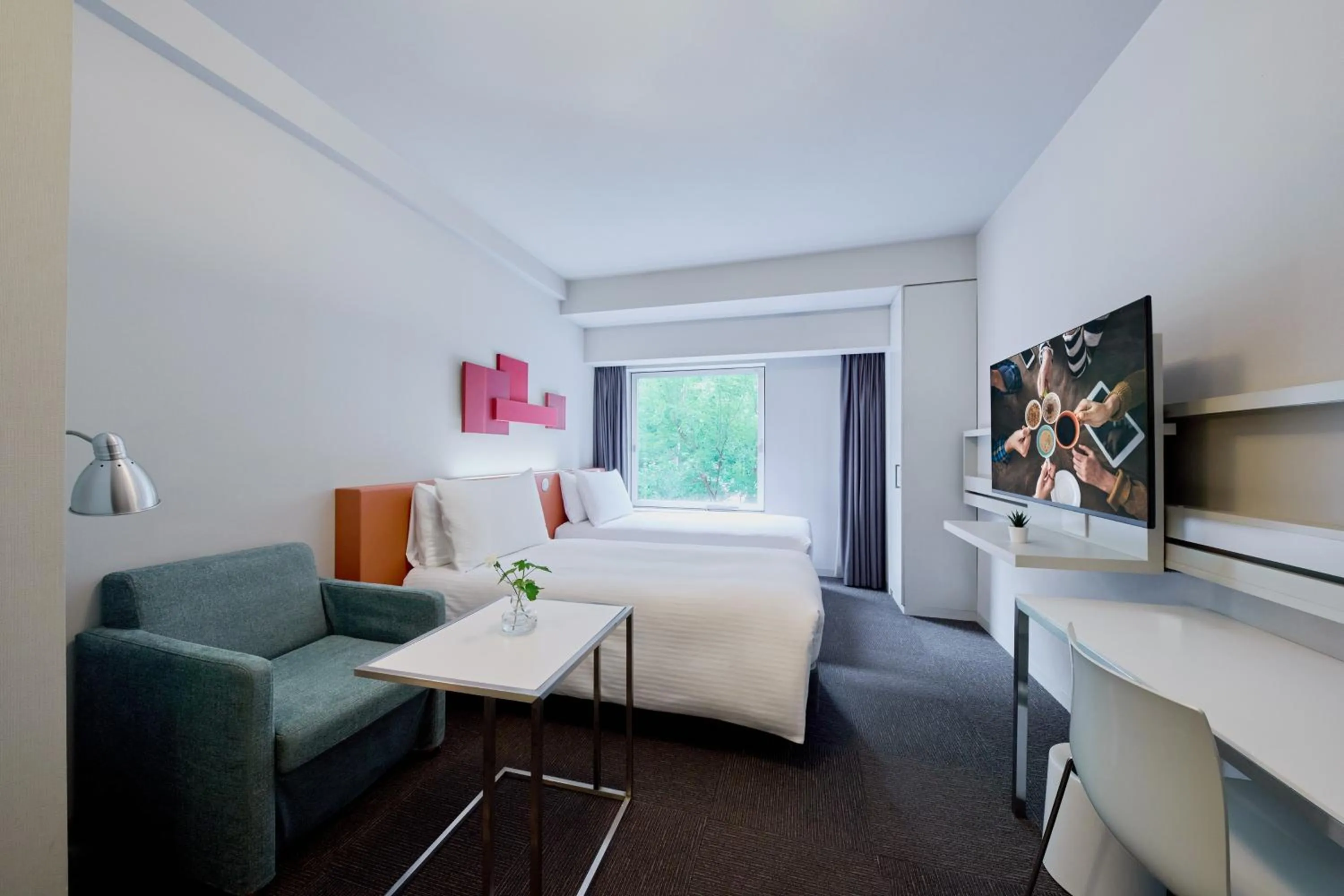 Photo of the whole room, Bed in Citadines Shinjuku Tokyo