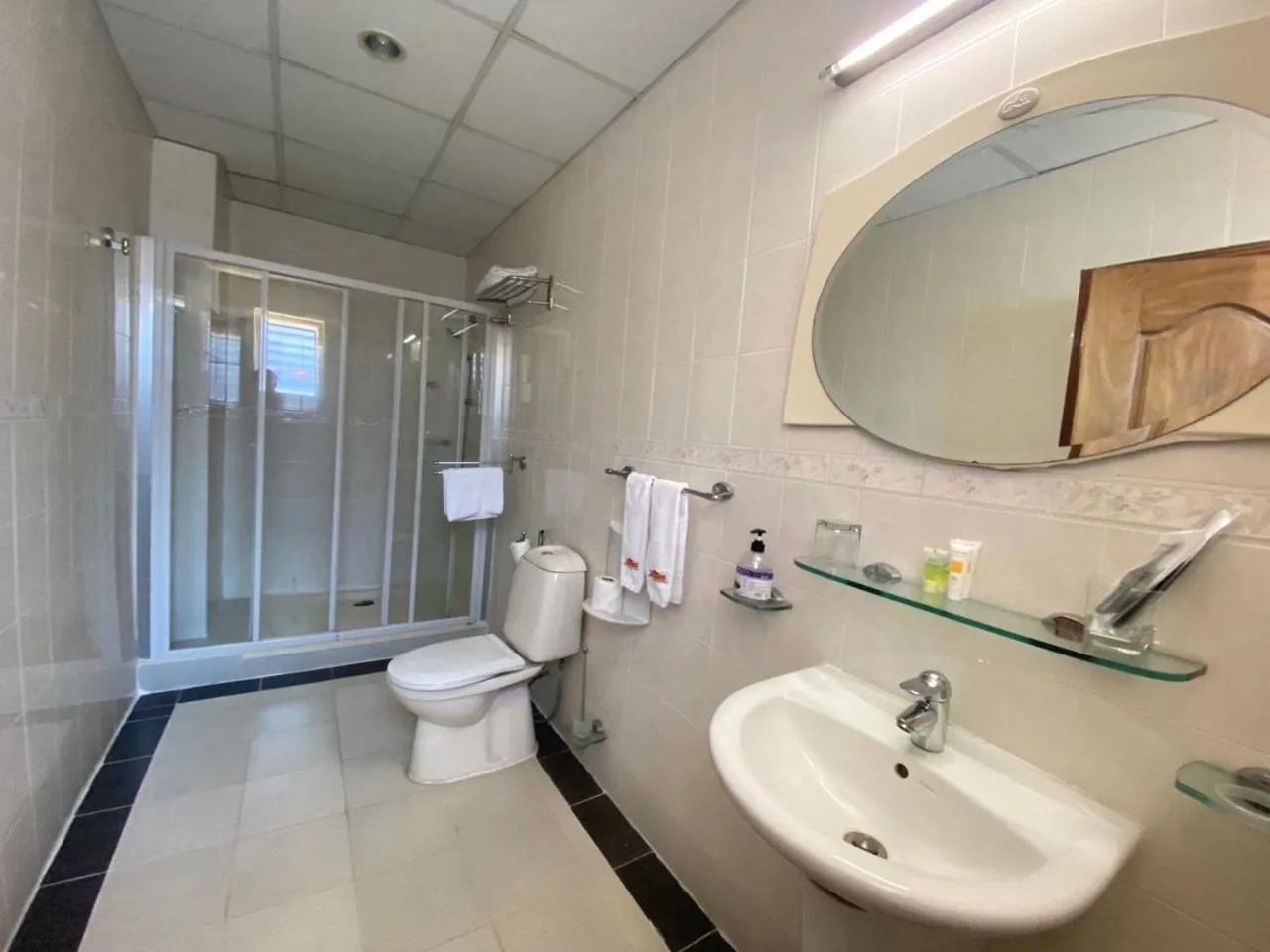 Shower in Don Bosco Hotel School