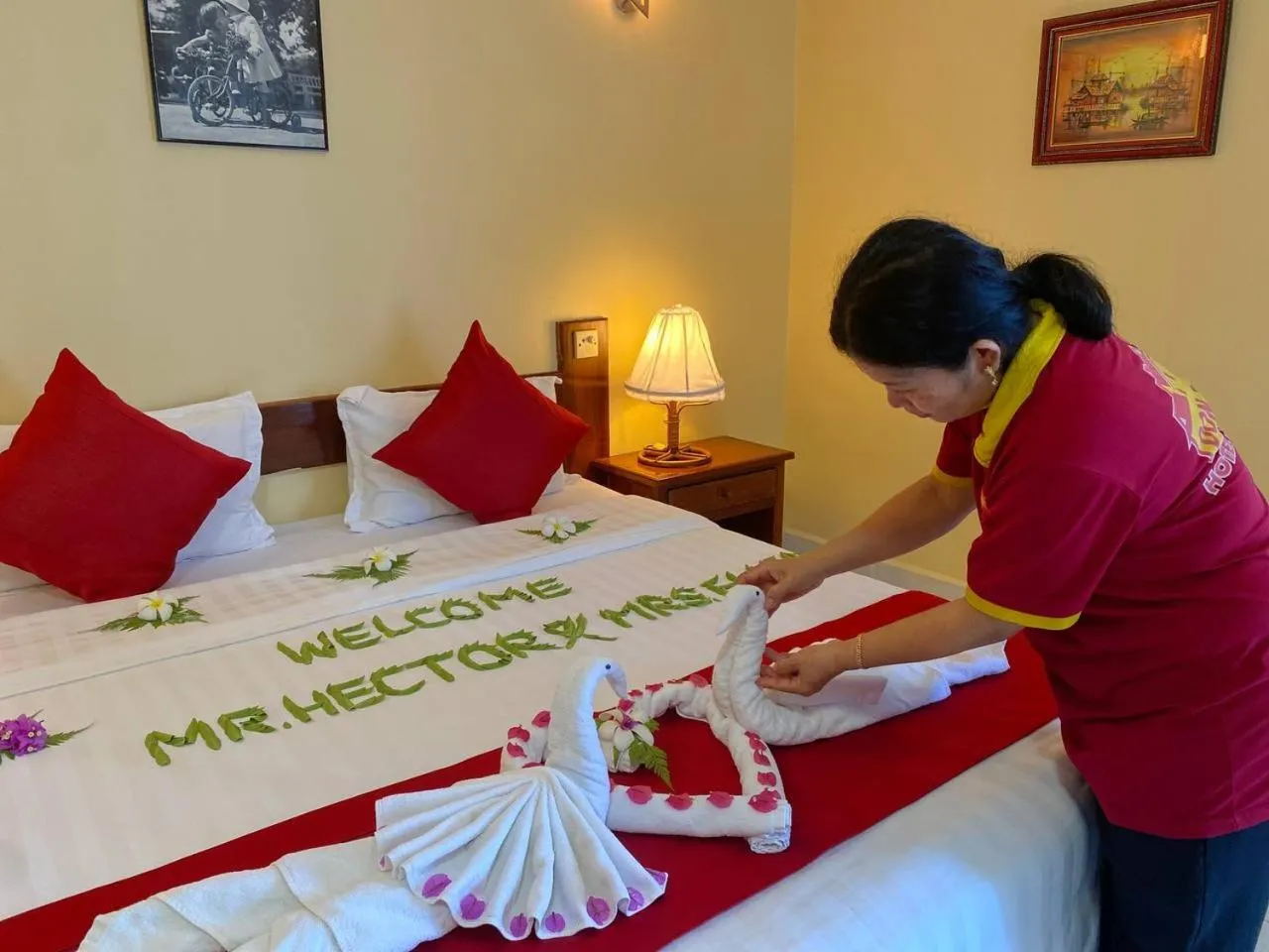 Staff, Bed in Don Bosco Hotel School