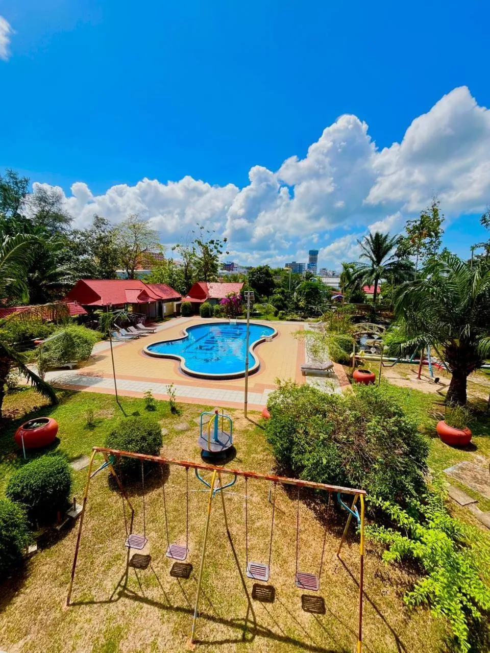 Garden view in Don Bosco Hotel School
