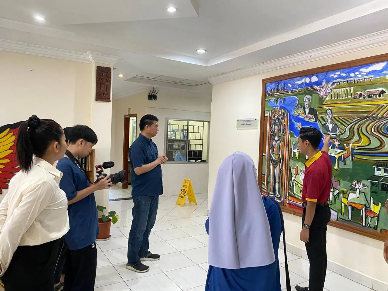 People in Don Bosco Hotel School