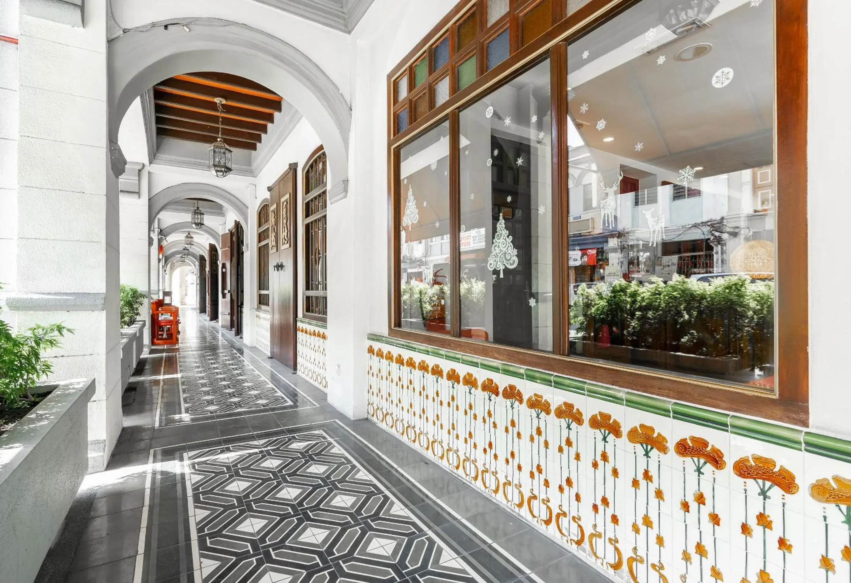 Facade/entrance in Hotel Penaga Facade/entrance in Hotel Penaga