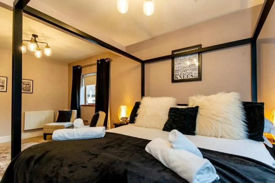 Bed in The Gower Hotel