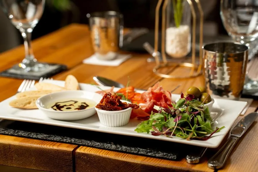 Food close-up in The Gower Hotel