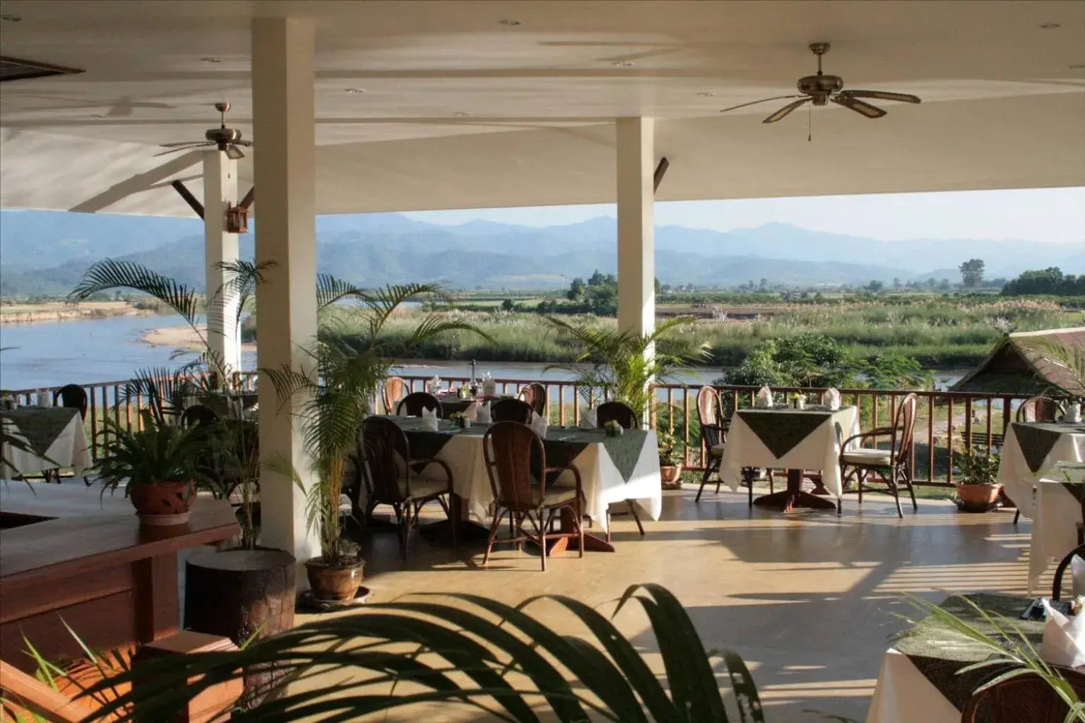 Breakfast in Maekok River Village Resort Breakfast in Maekok River Village Resort