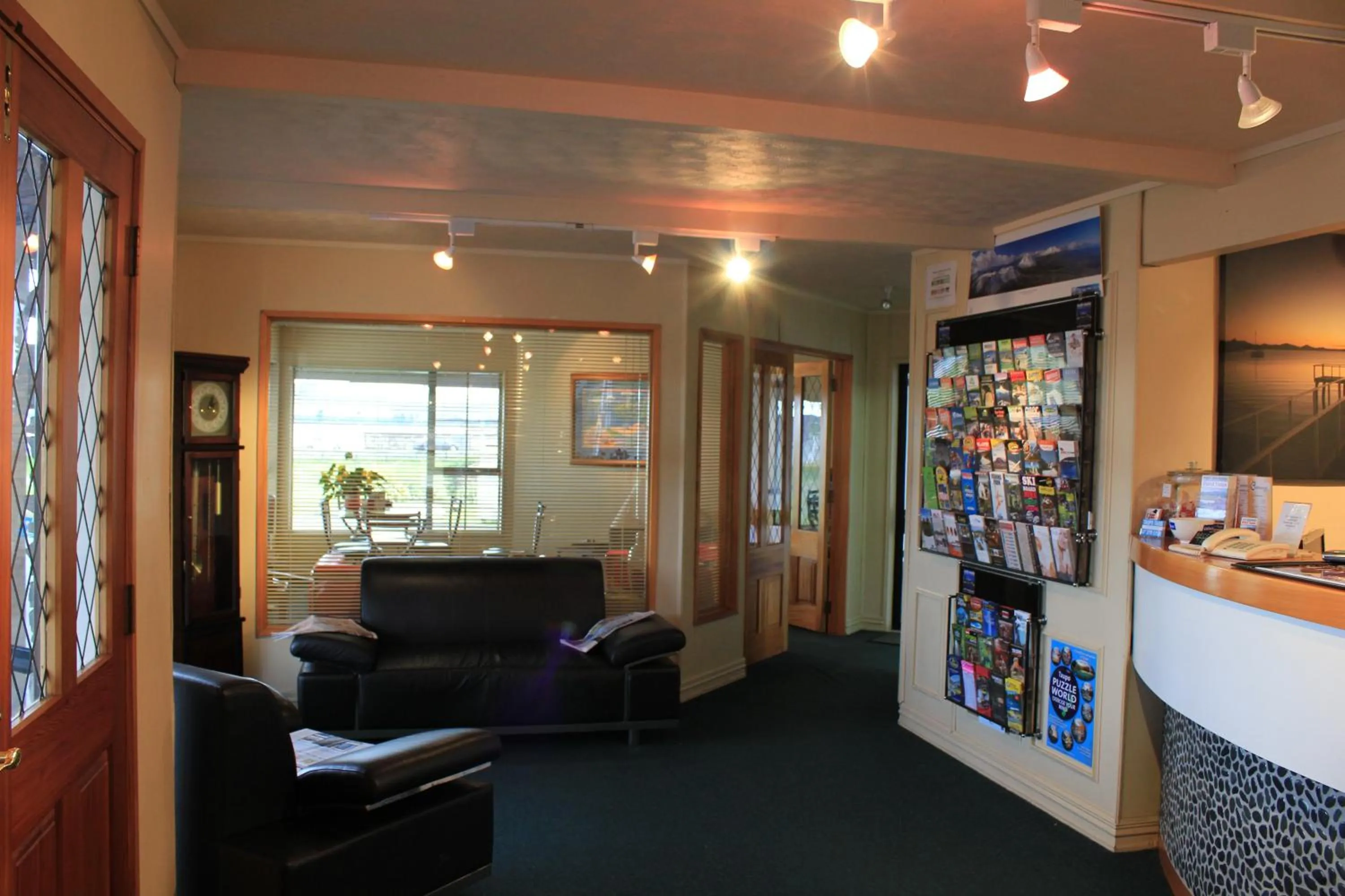 Lobby or reception in Chelmswood Motel Taupo