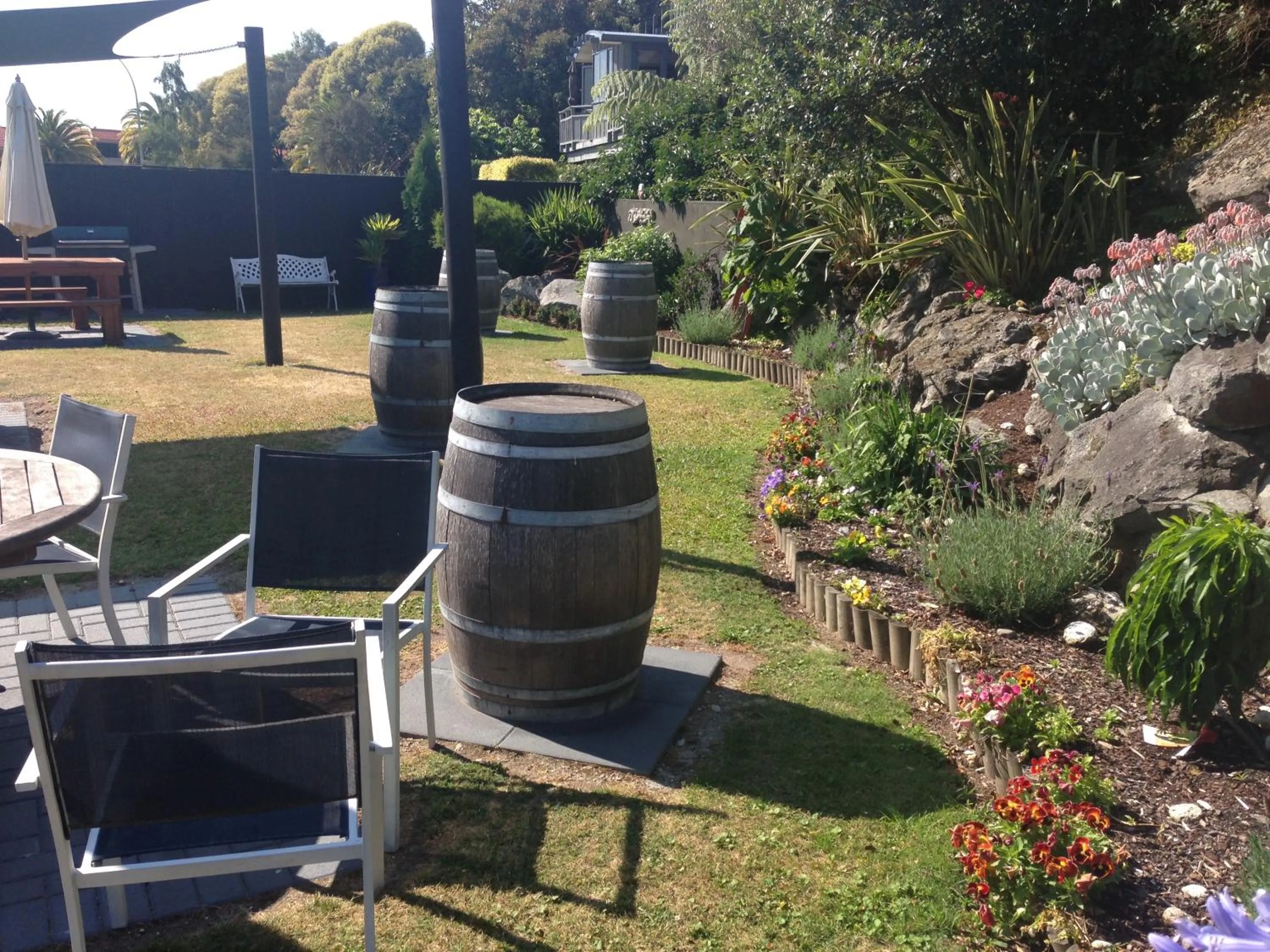 Garden in Chelmswood Motel Taupo