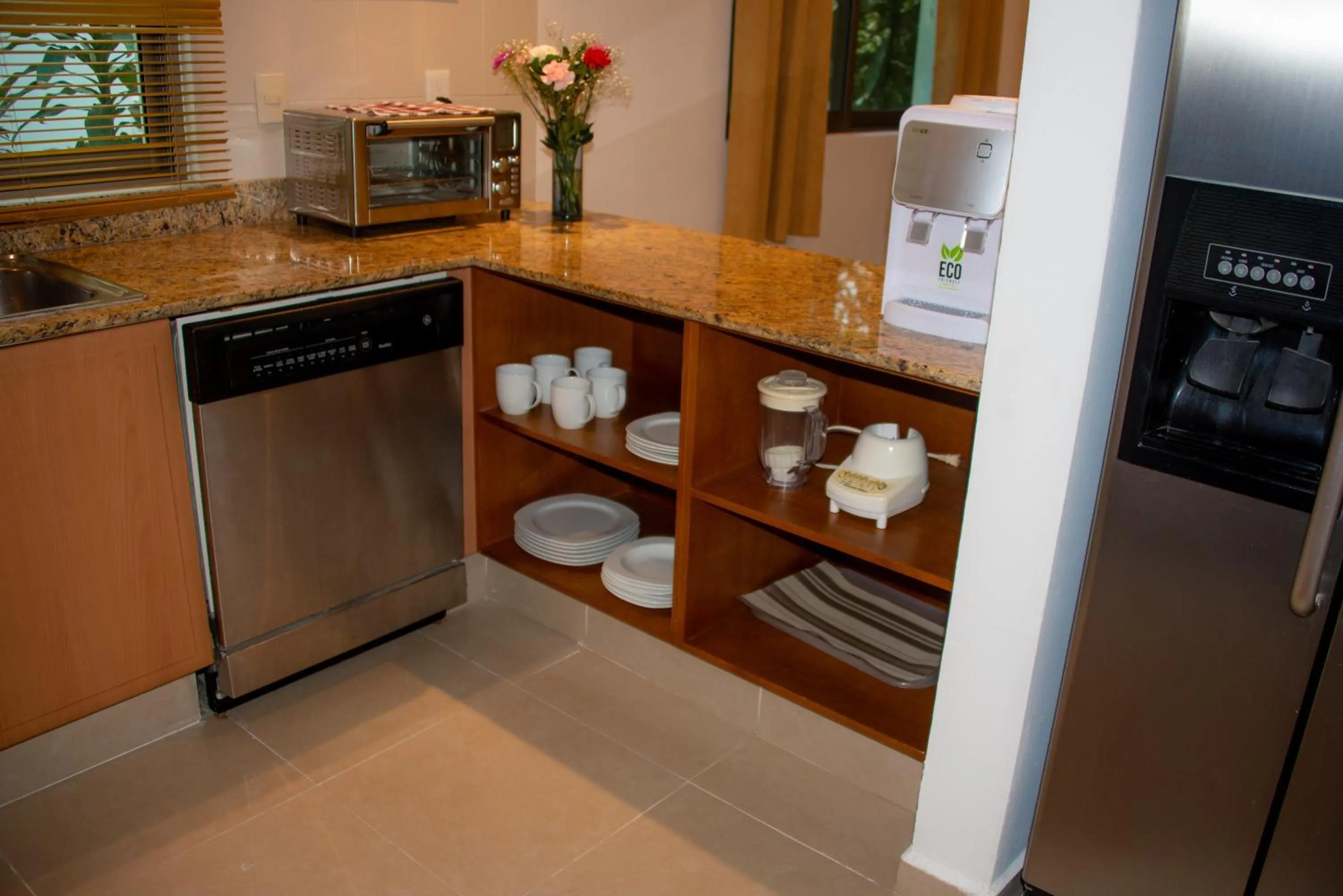 dishwasher in Riviera Maya Suites