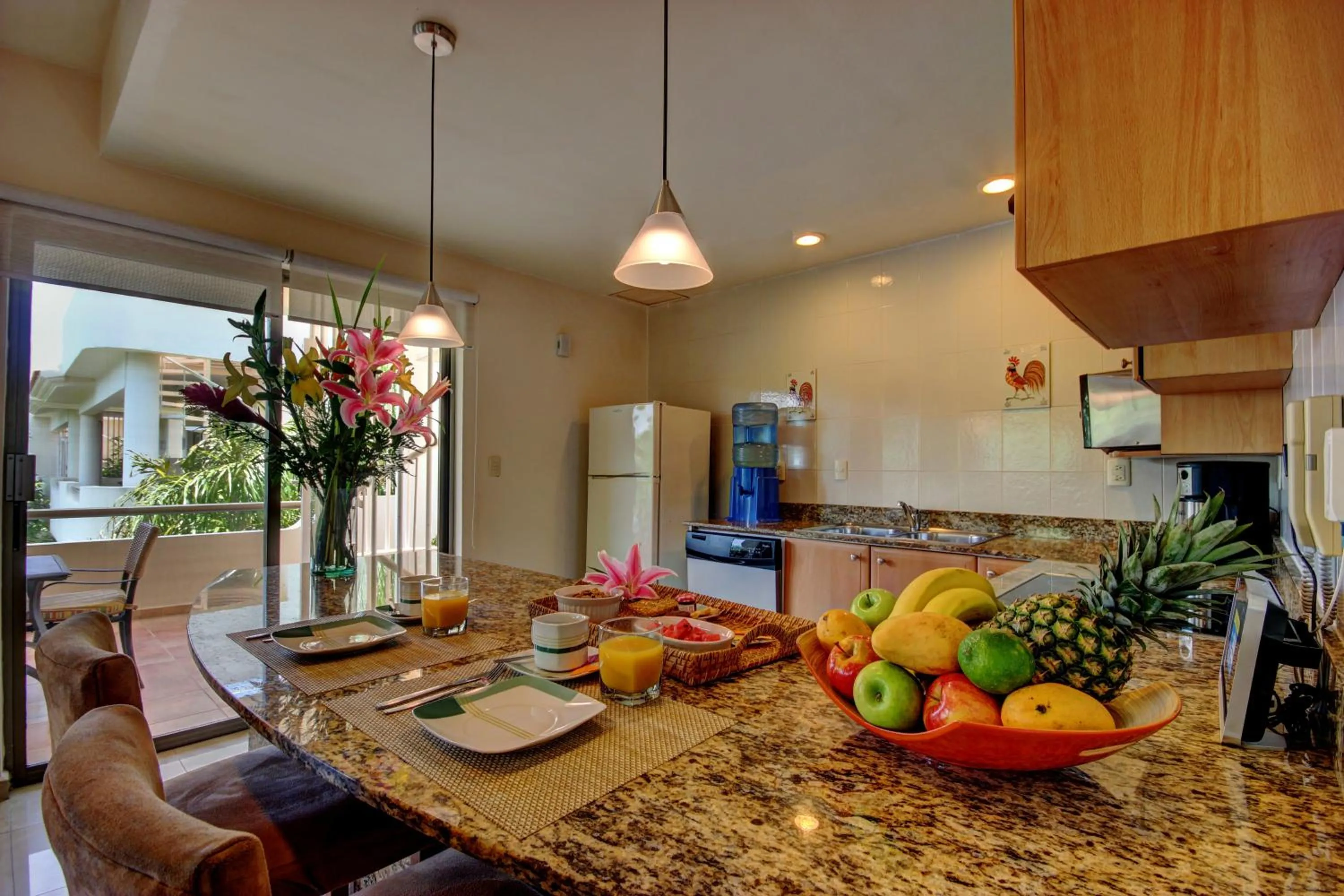 Kitchen or kitchenette in Riviera Maya Suites