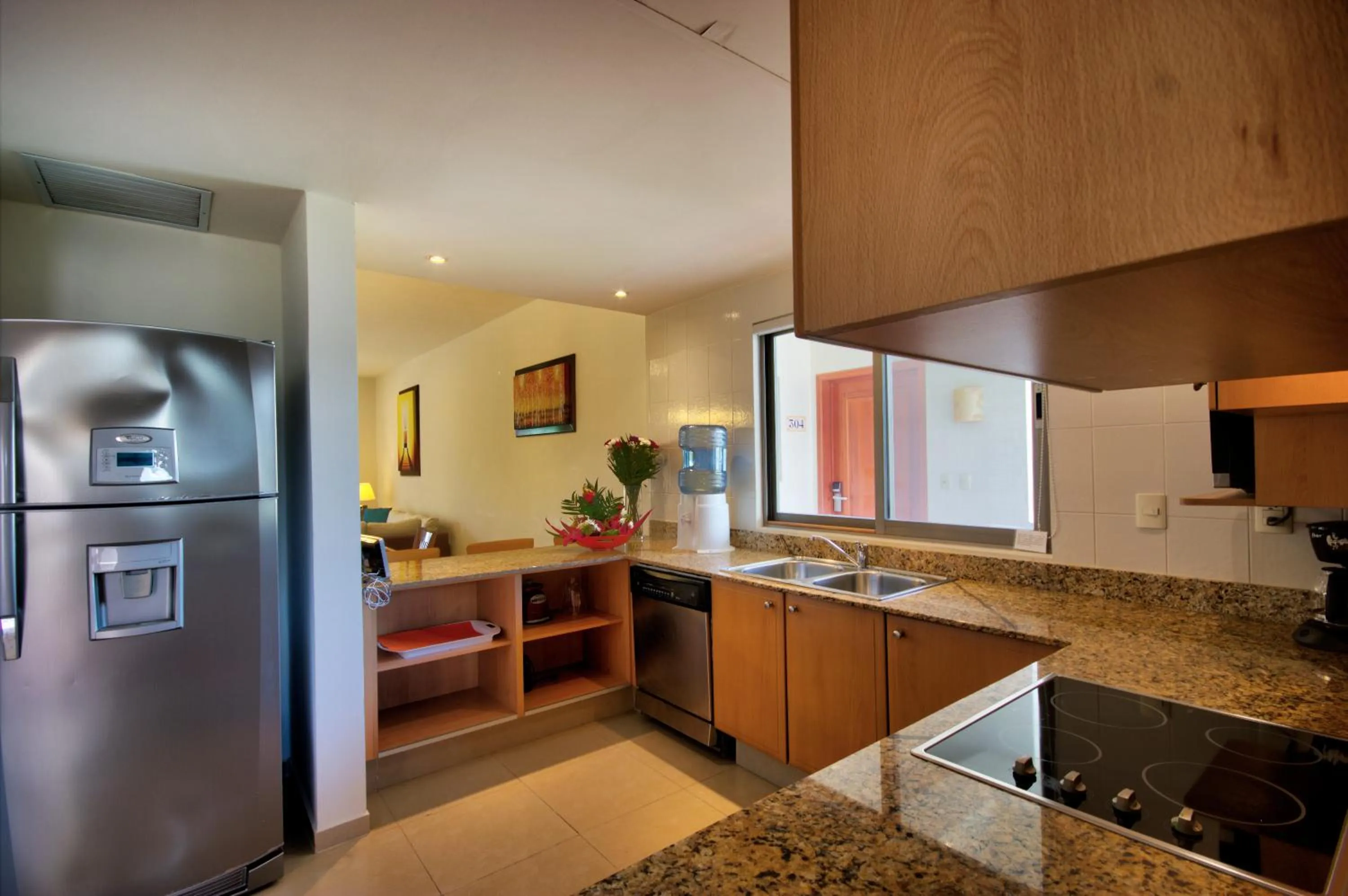 Kitchen or kitchenette in Riviera Maya Suites