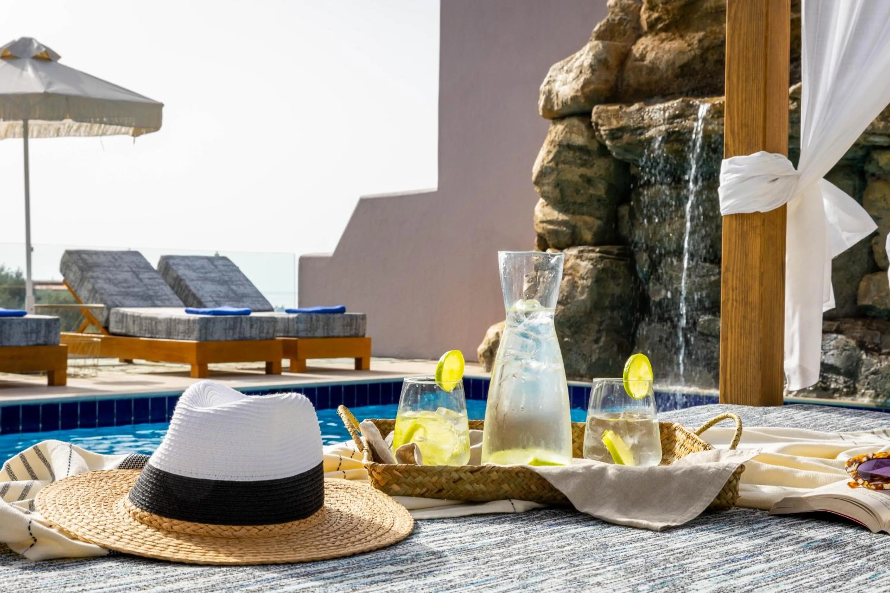 Swimming pool in Skiathos Avaton Suites & Villas, Philian Hotels and Resorts